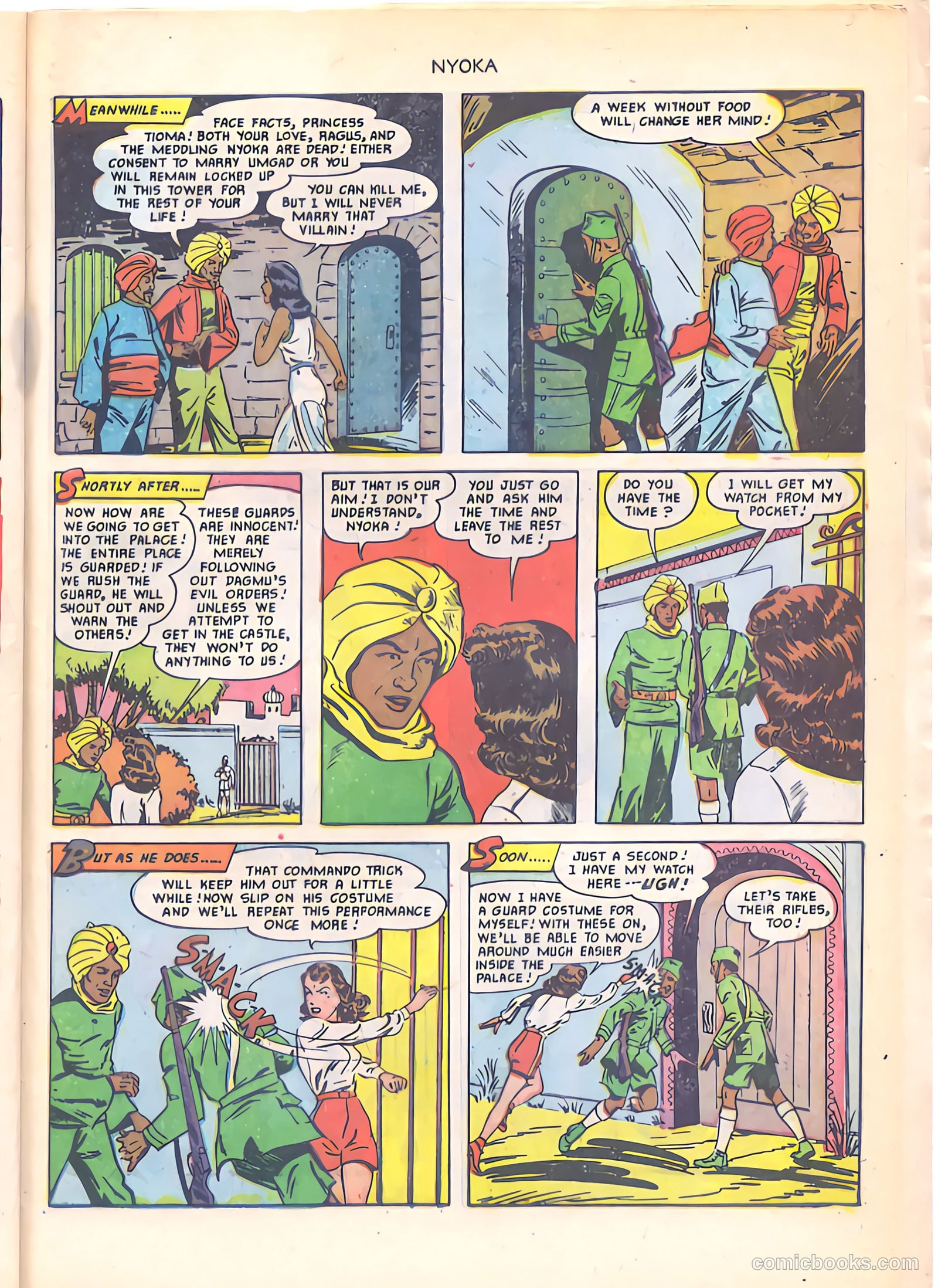 Nyoka the Jungle Girl #61 — page 27 of 36