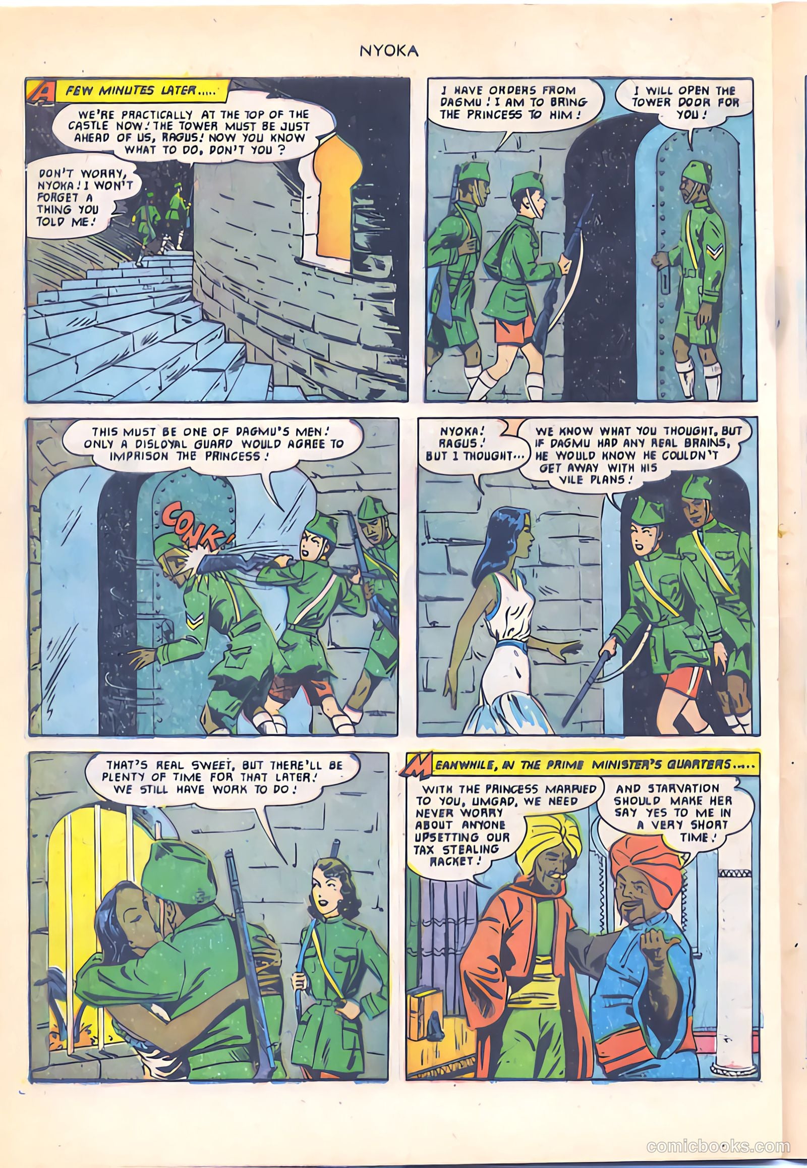 Nyoka the Jungle Girl #61 — page 28 of 36