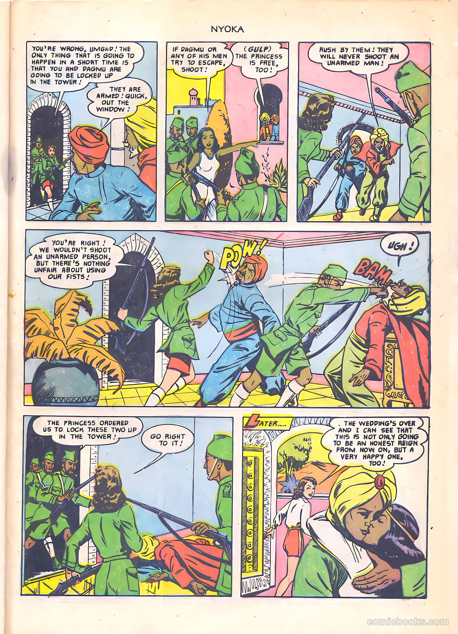 Nyoka the Jungle Girl #61 — page 29 of 36