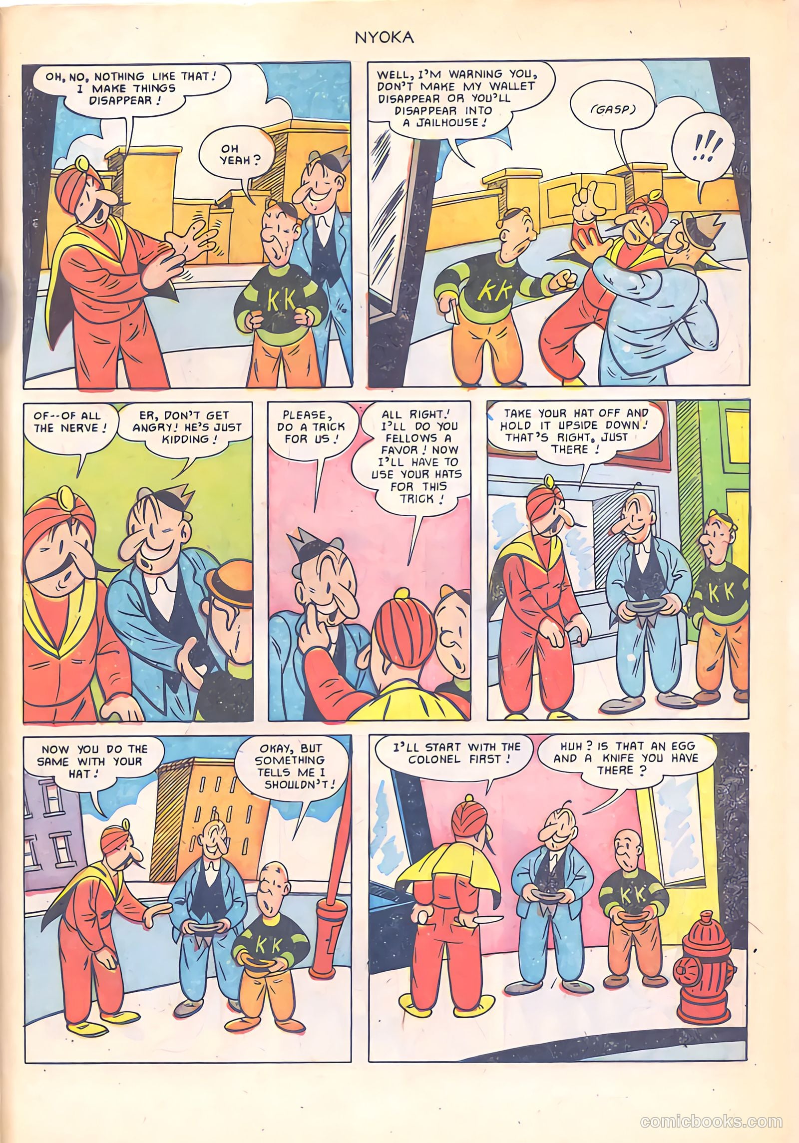 Nyoka the Jungle Girl #61 — page 31 of 36