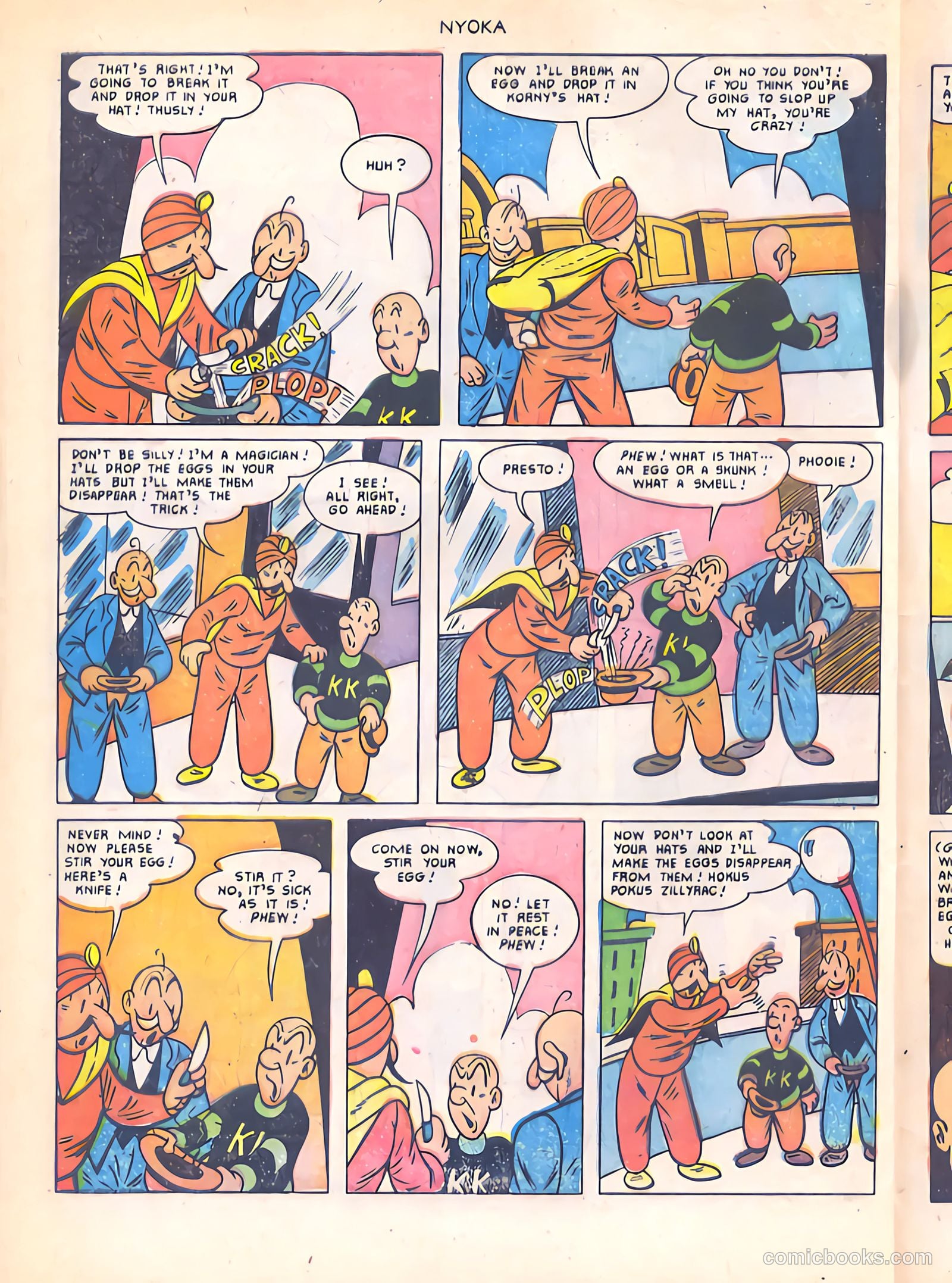 Nyoka the Jungle Girl #61 — page 32 of 36