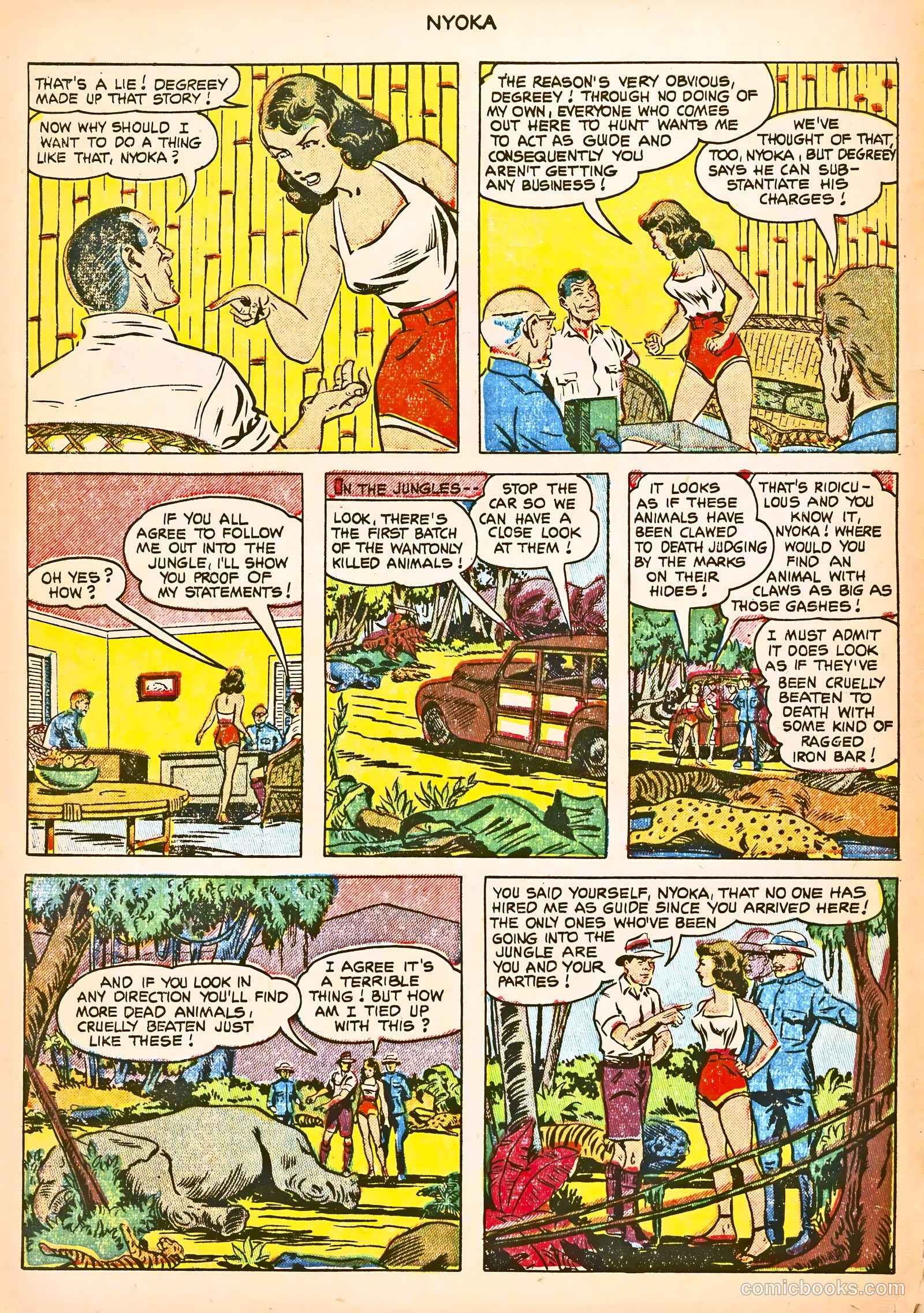 Nyoka the Jungle Girl #75 — page 4 of 36