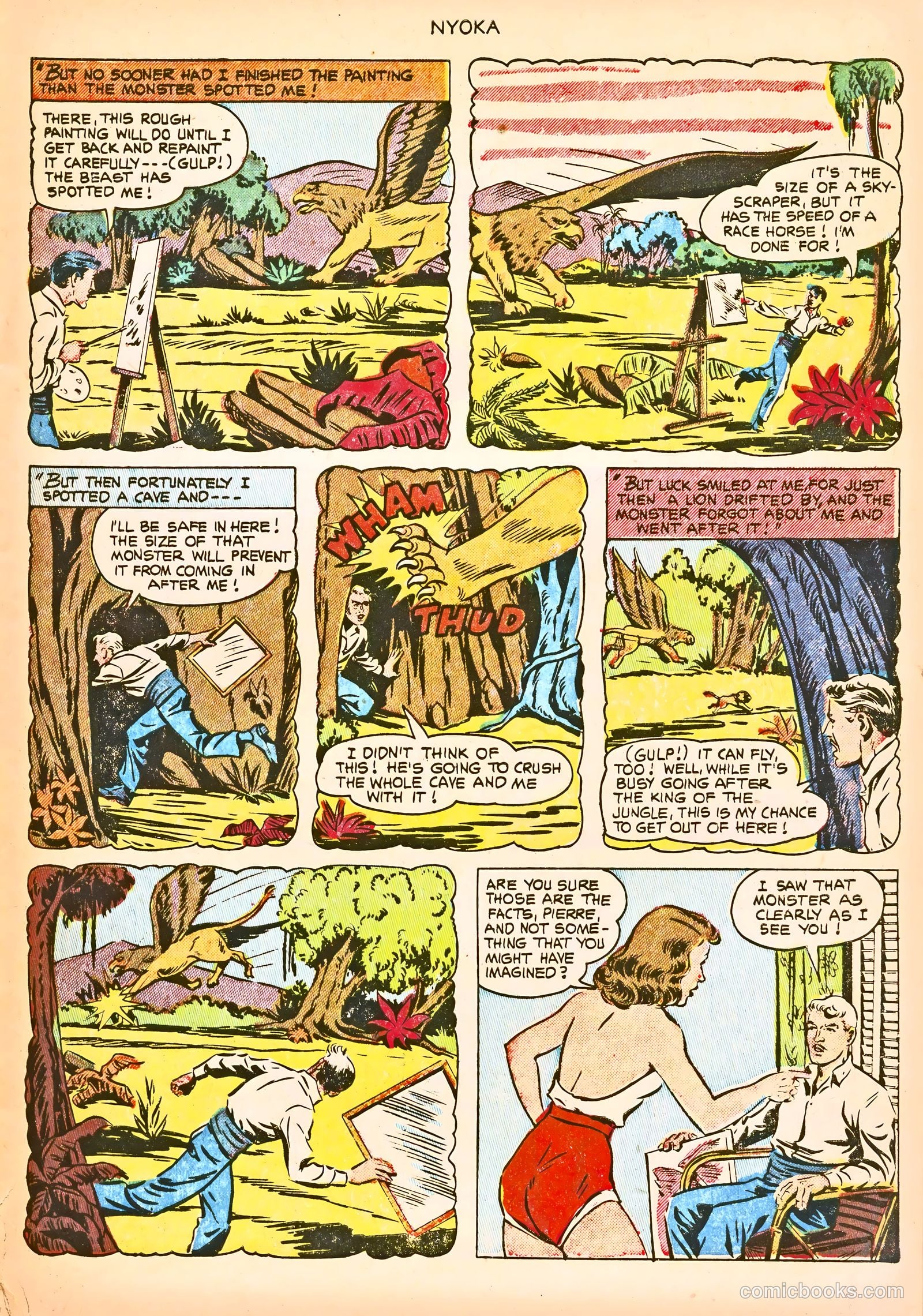 Nyoka the Jungle Girl #75 — page 7 of 36