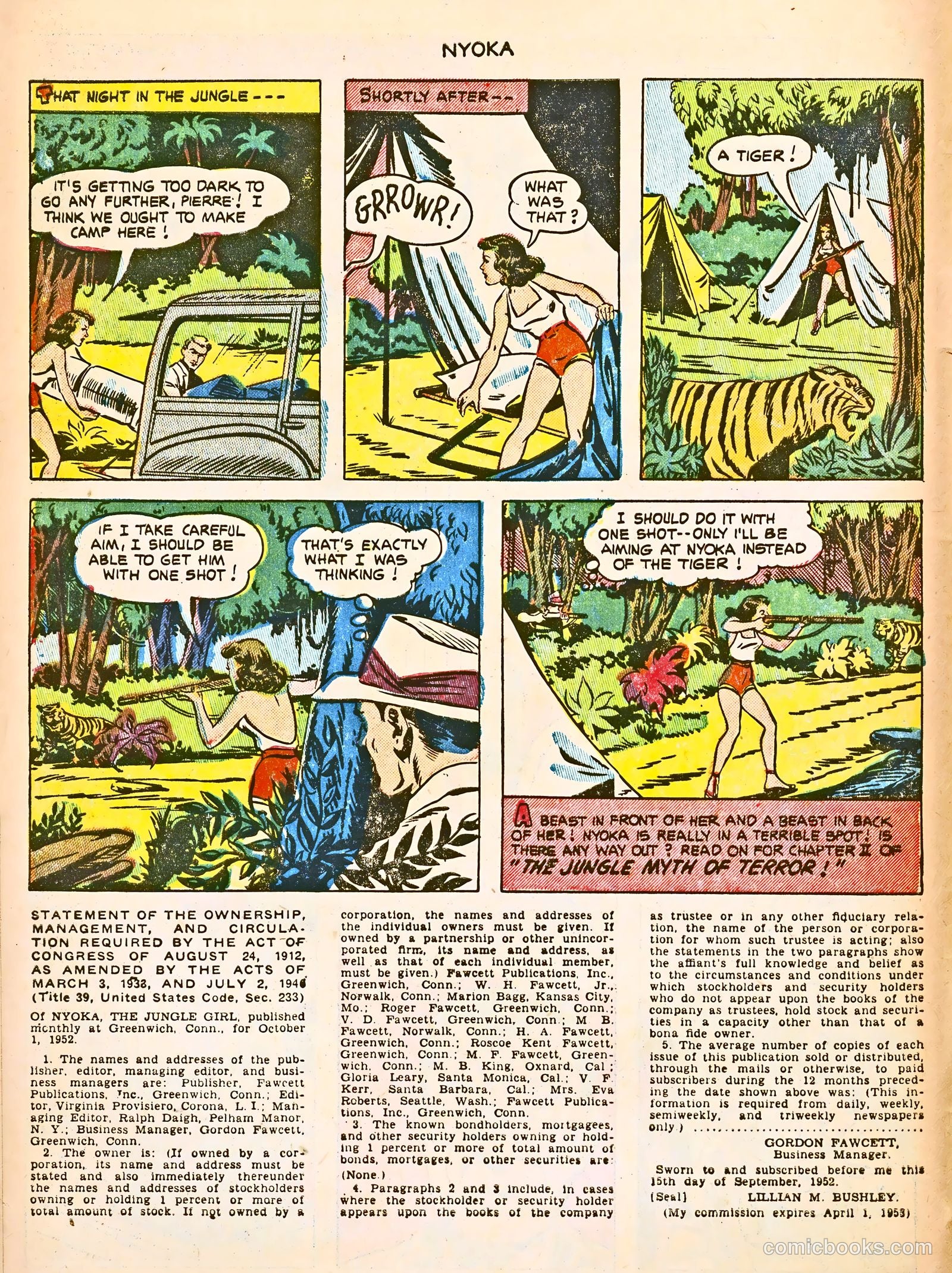 Nyoka the Jungle Girl #75 — page 10 of 36
