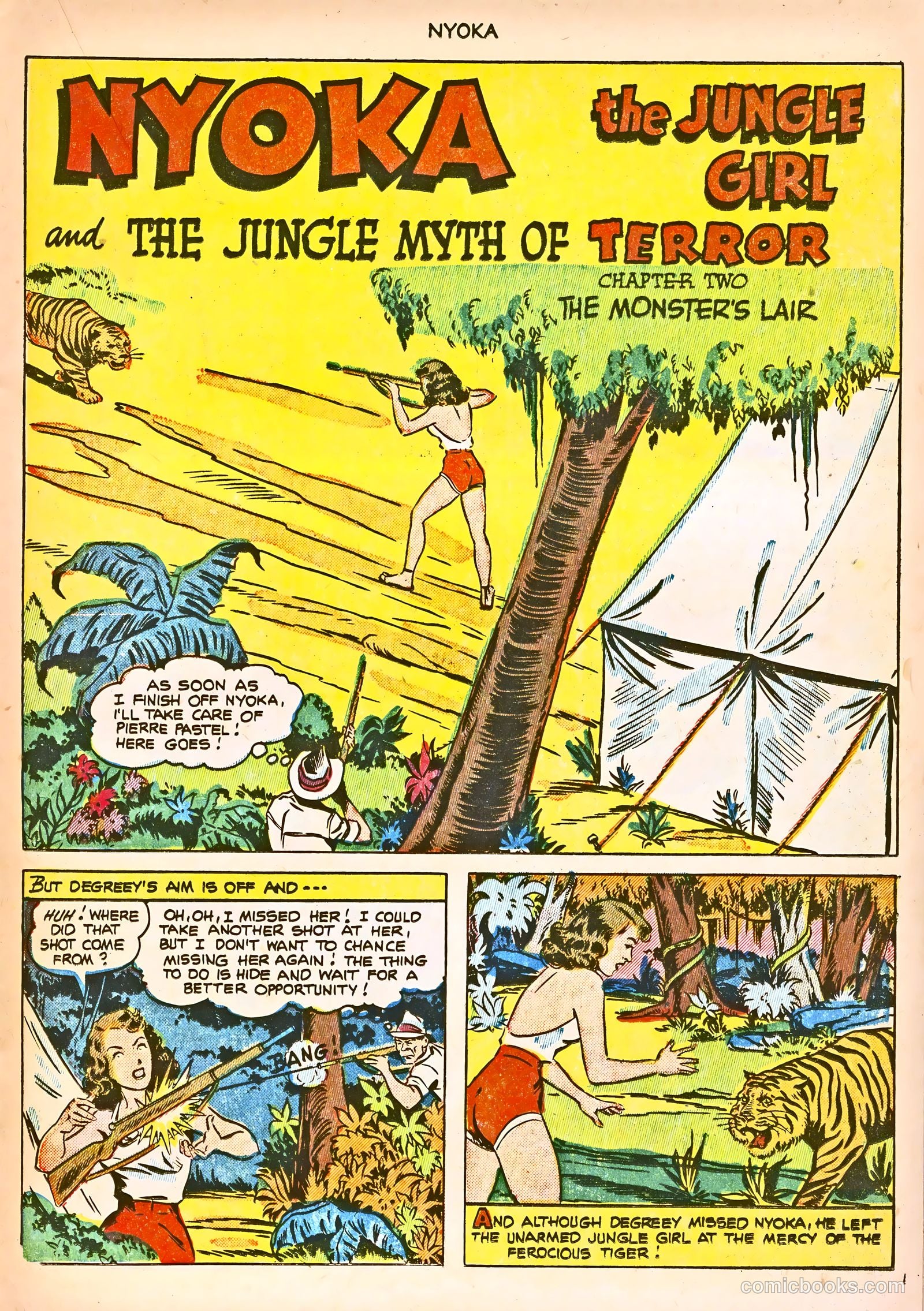 Nyoka the Jungle Girl #75 — page 15 of 36