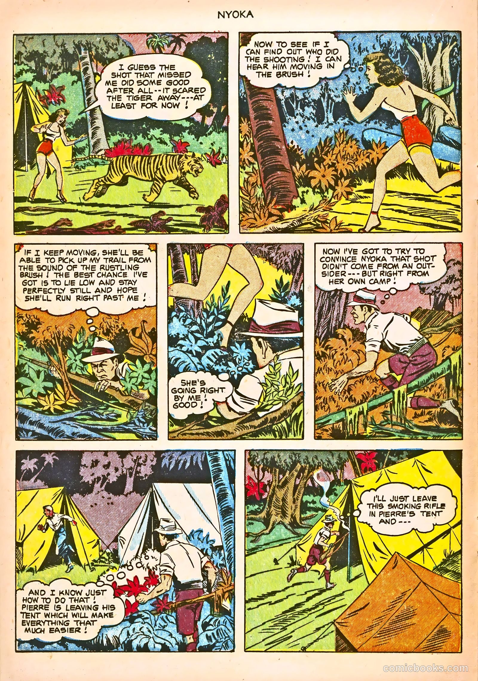 Nyoka the Jungle Girl #75 — page 16 of 36