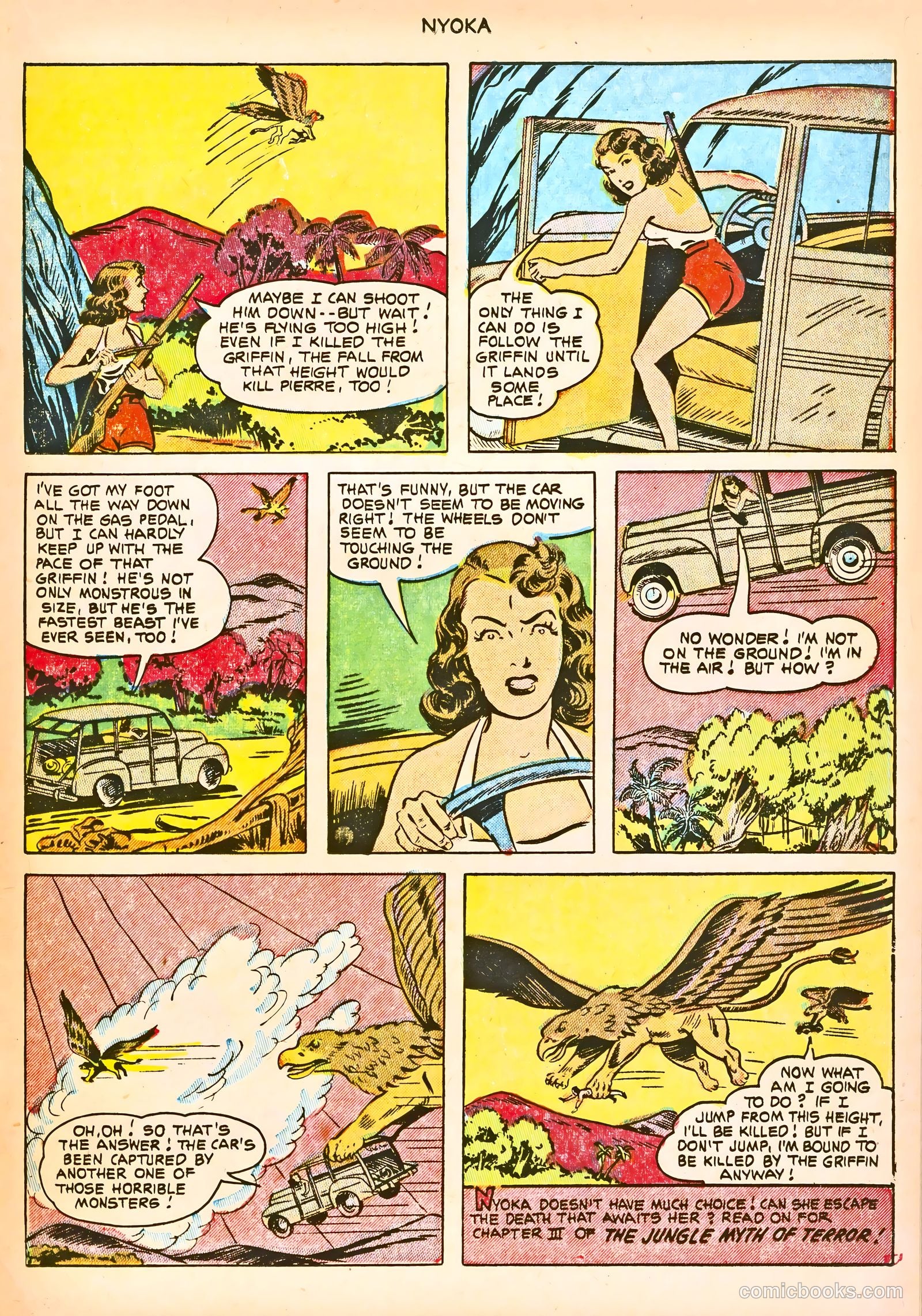 Nyoka the Jungle Girl #75 — page 21 of 36