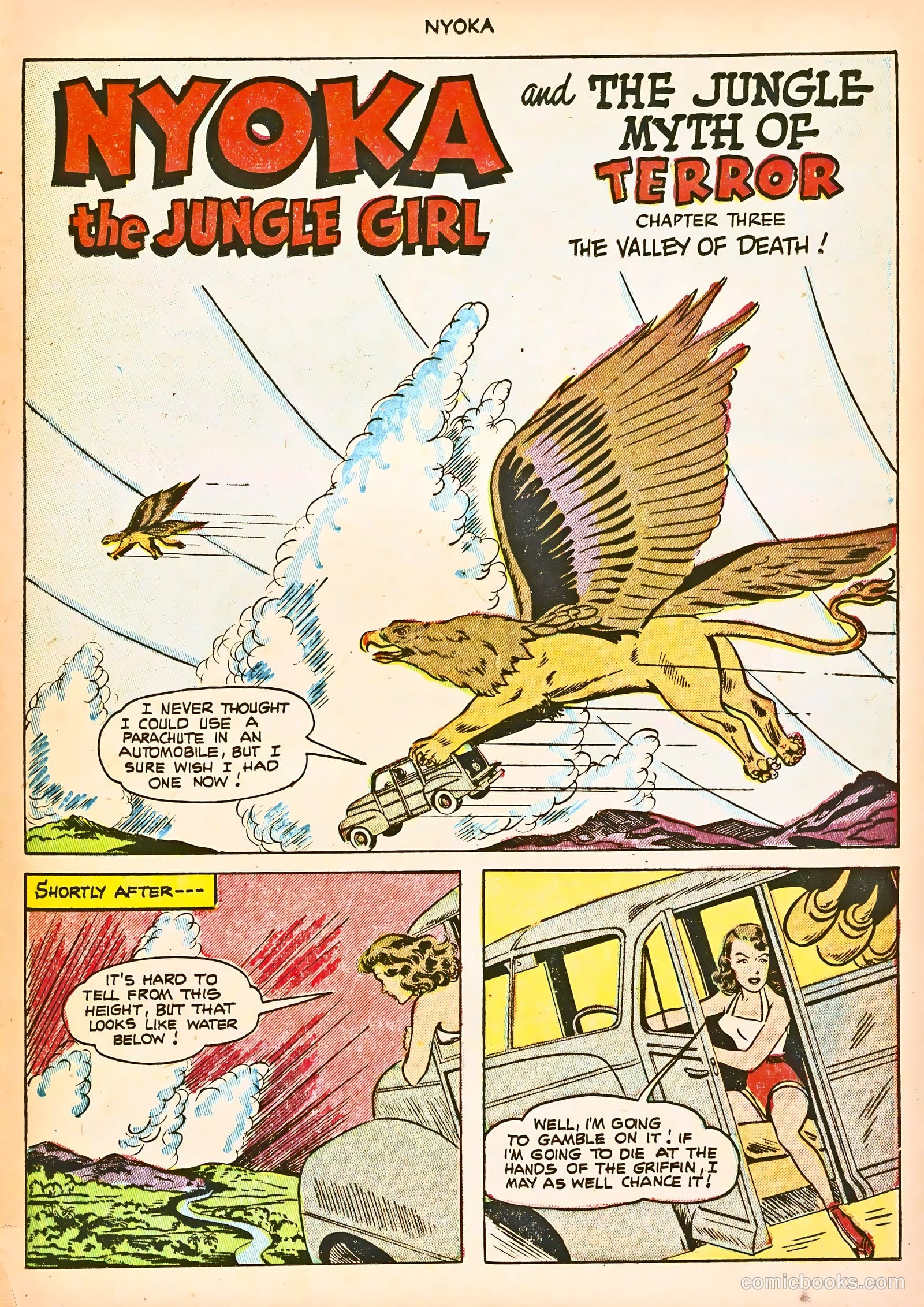Nyoka the Jungle Girl #75 — page 25 of 36