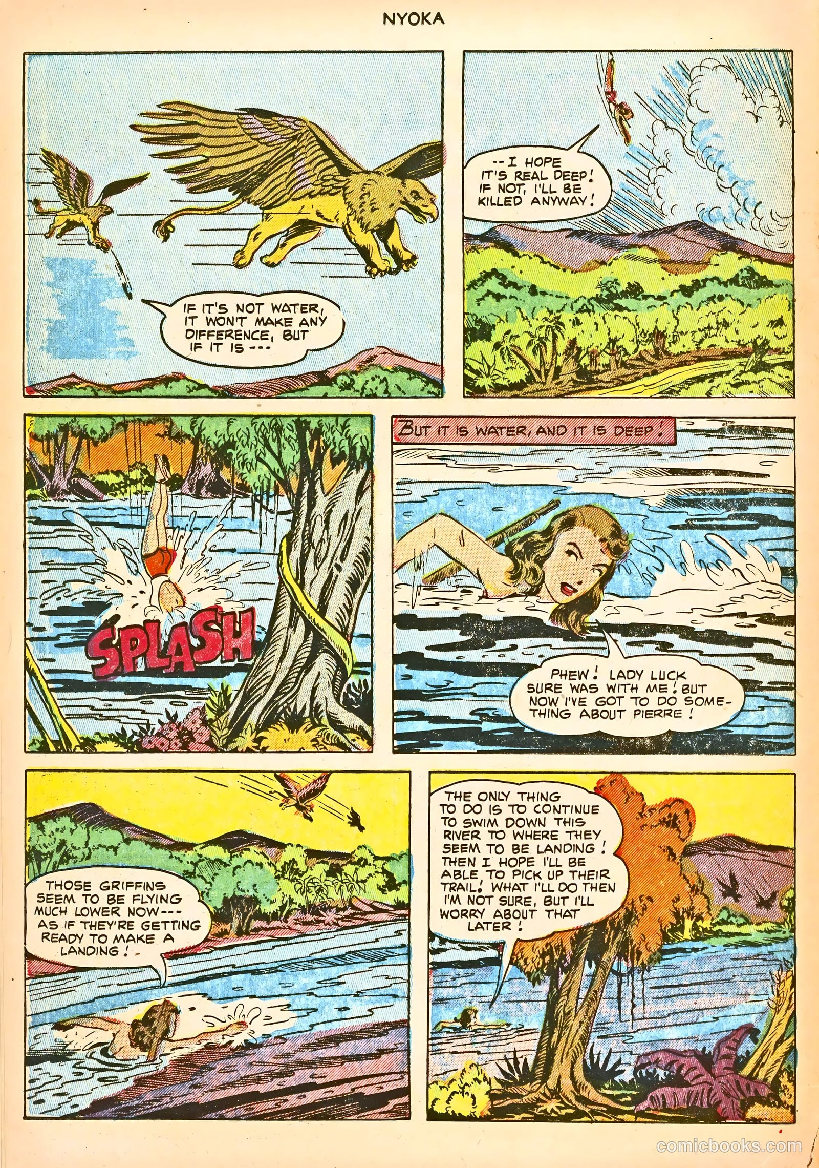 Nyoka the Jungle Girl #75 — page 26 of 36