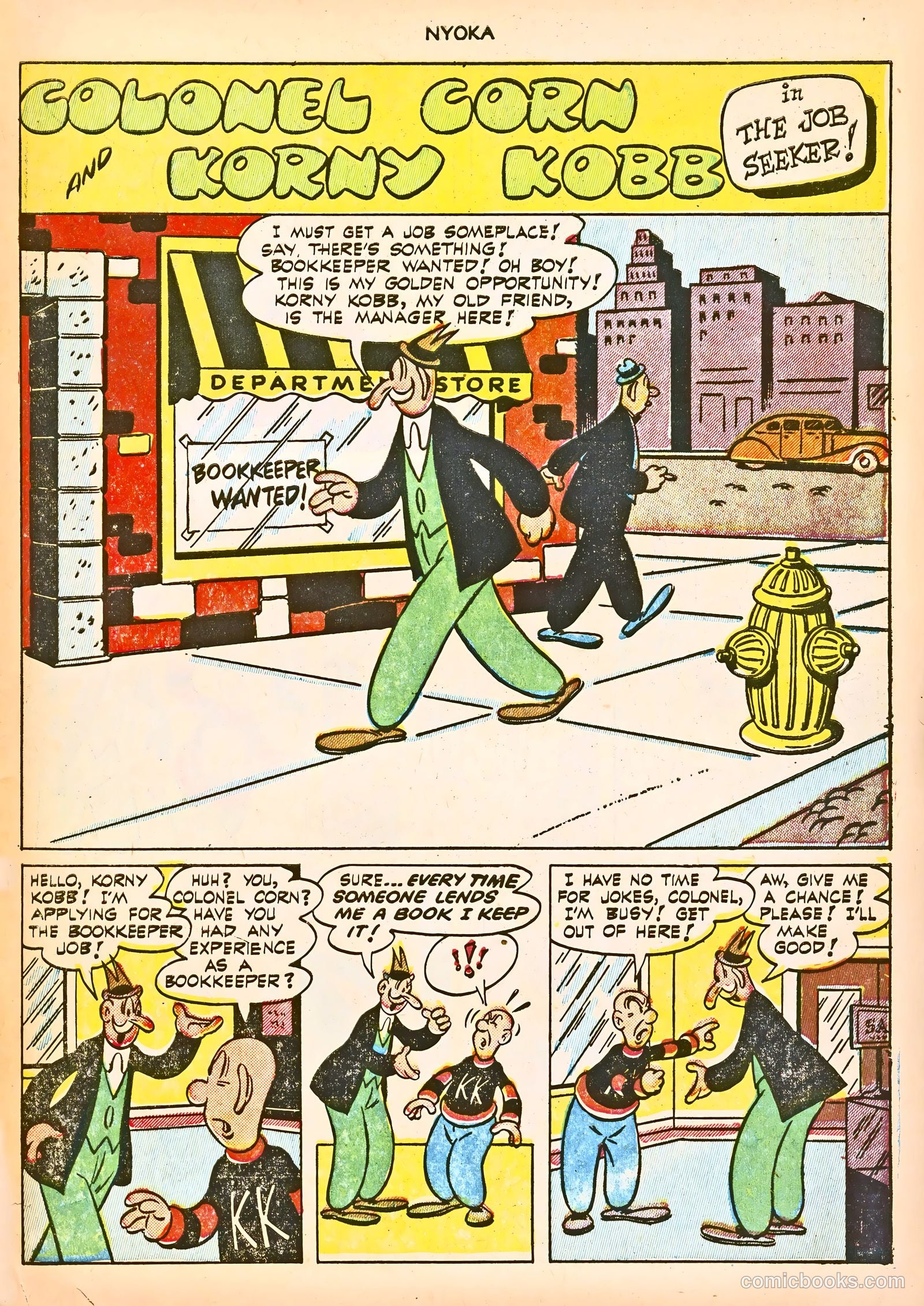 Nyoka the Jungle Girl #75 — page 31 of 36