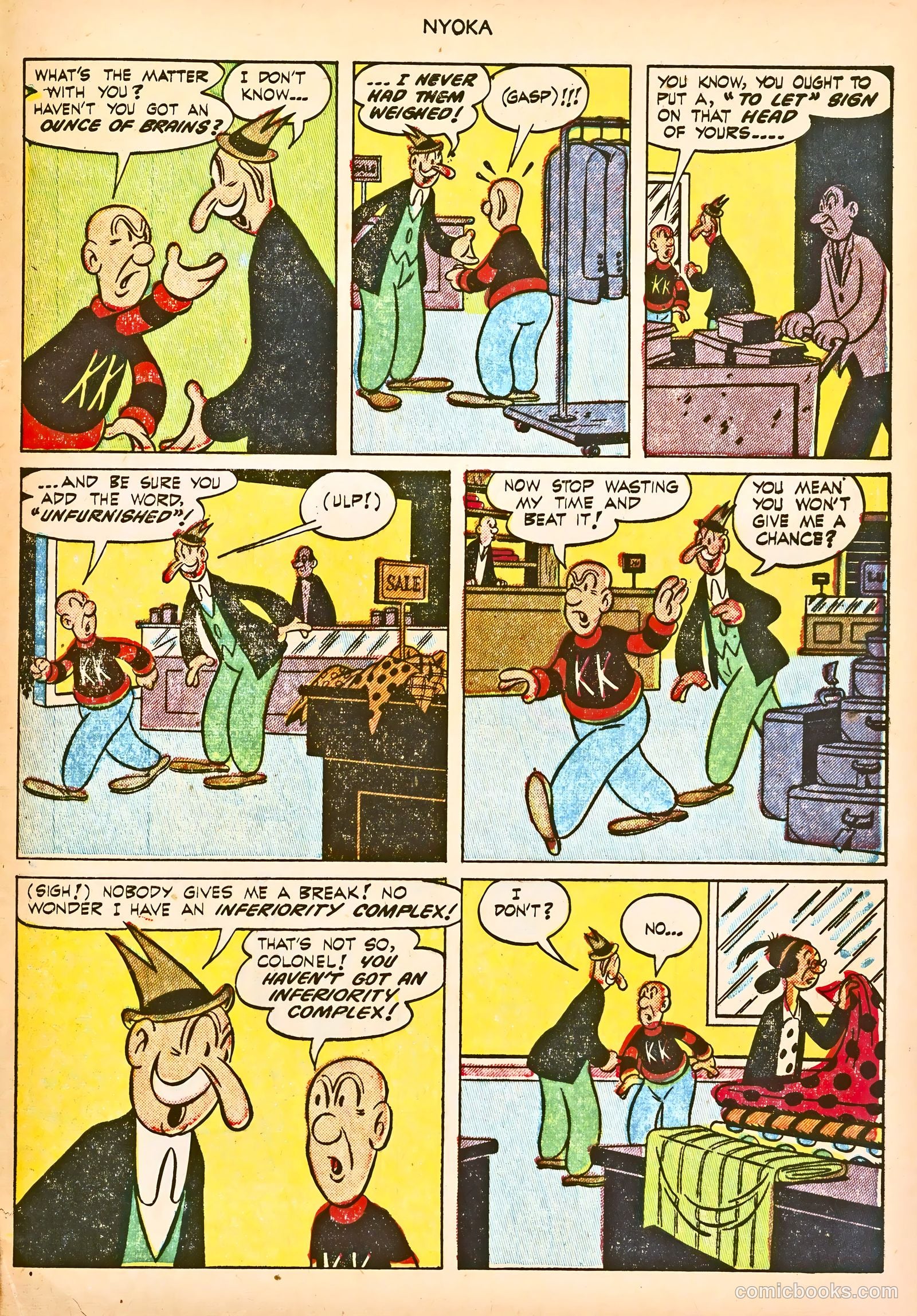 Nyoka the Jungle Girl #75 — page 33 of 36
