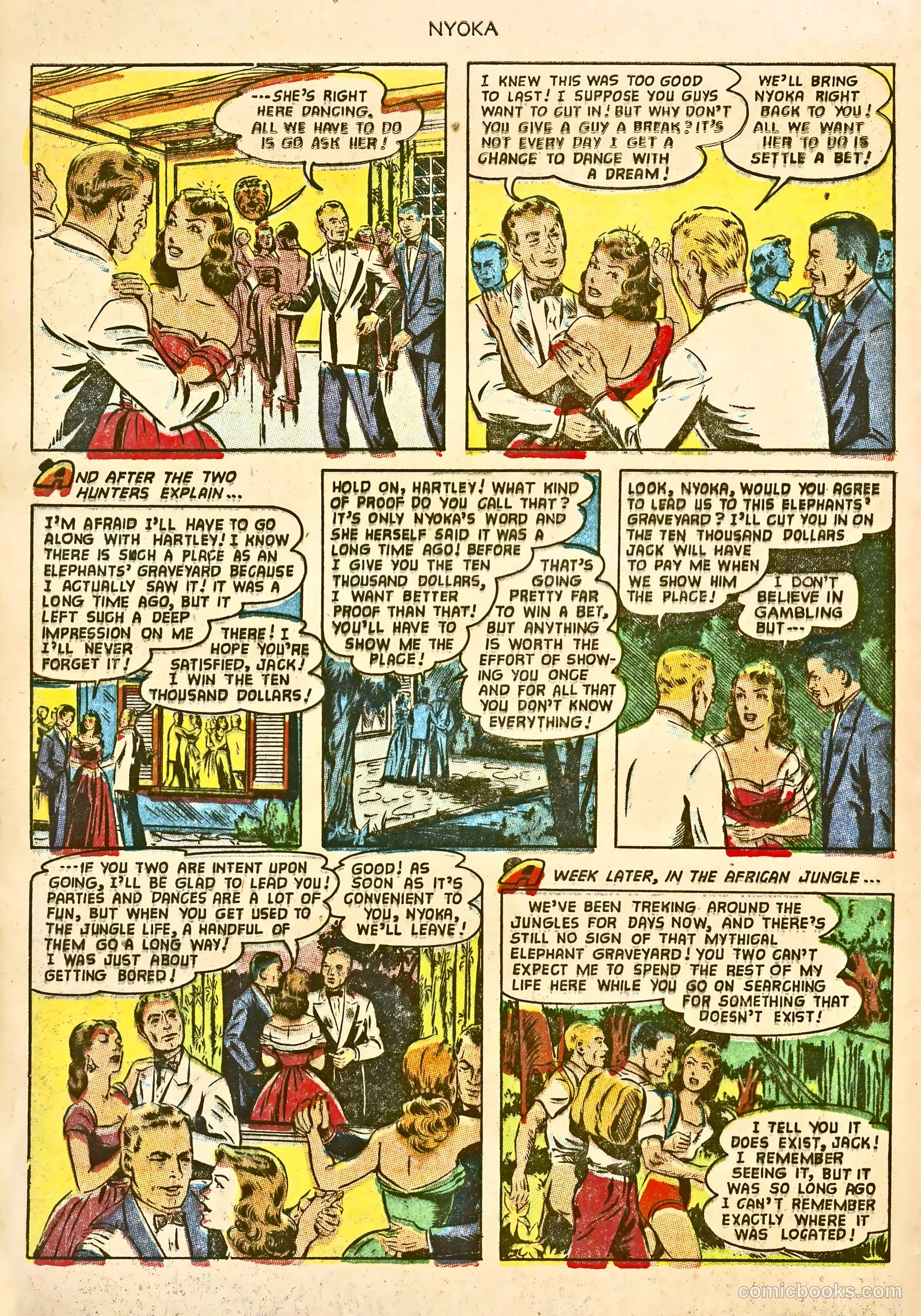 Nyoka the Jungle Girl #77 — page 4 of 36