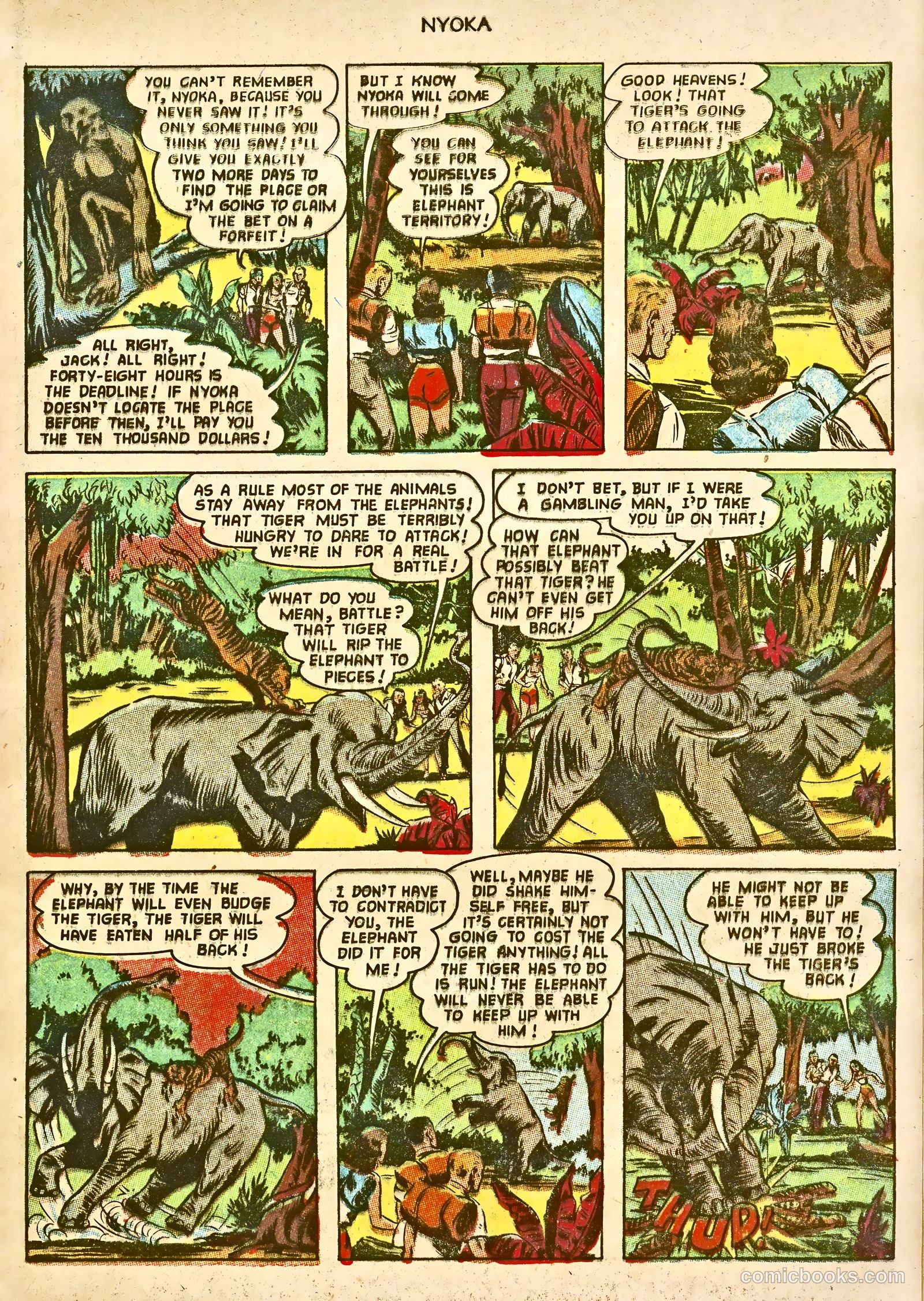 Nyoka the Jungle Girl #77 — page 5 of 36
