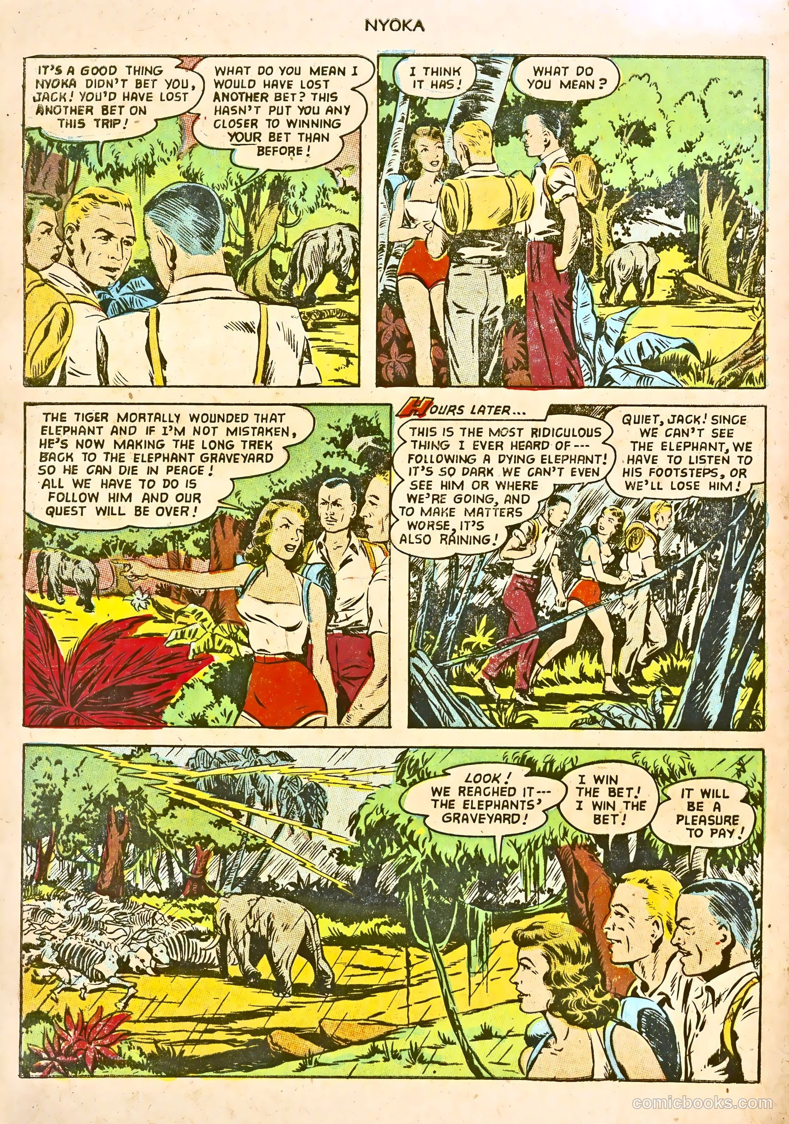 Nyoka the Jungle Girl #77 — page 6 of 36