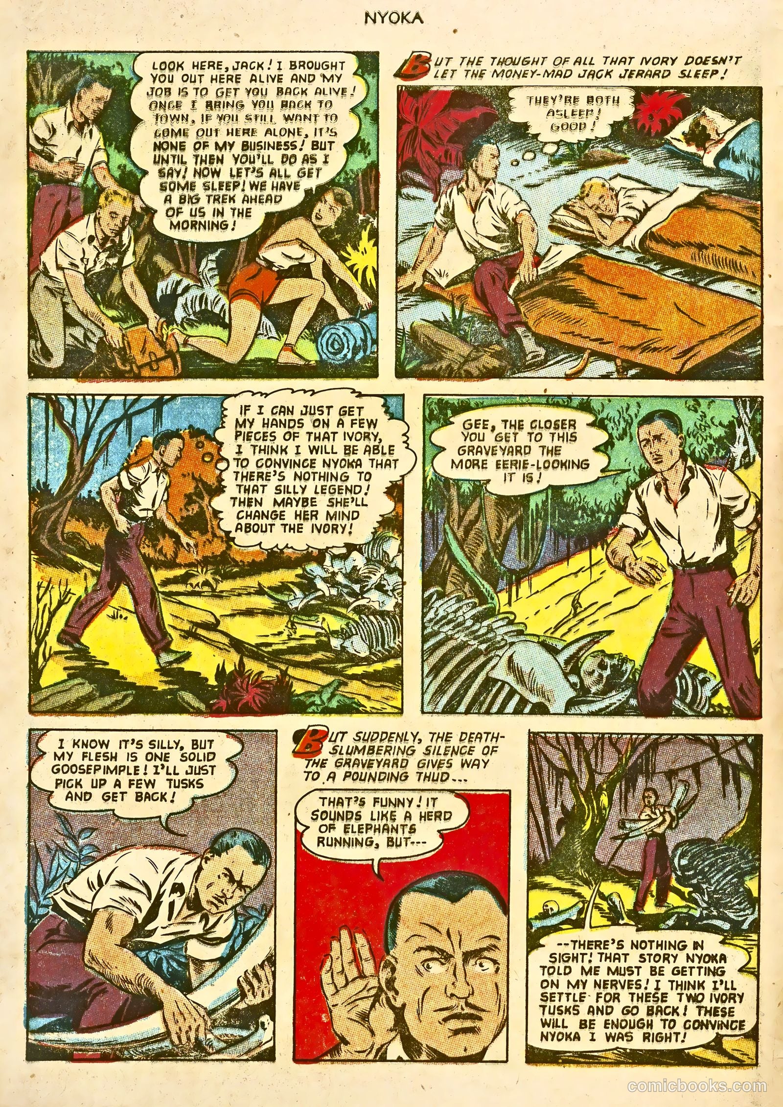 Nyoka the Jungle Girl #77 — page 8 of 36