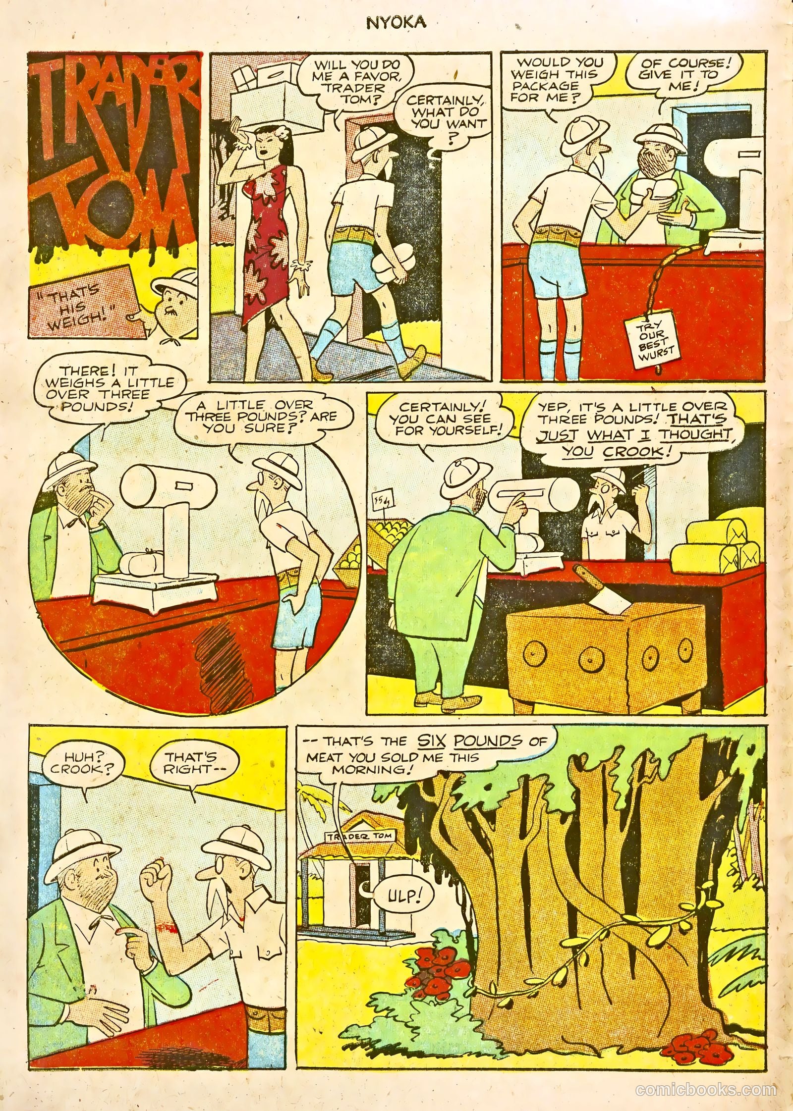 Nyoka the Jungle Girl #77 — page 10 of 36