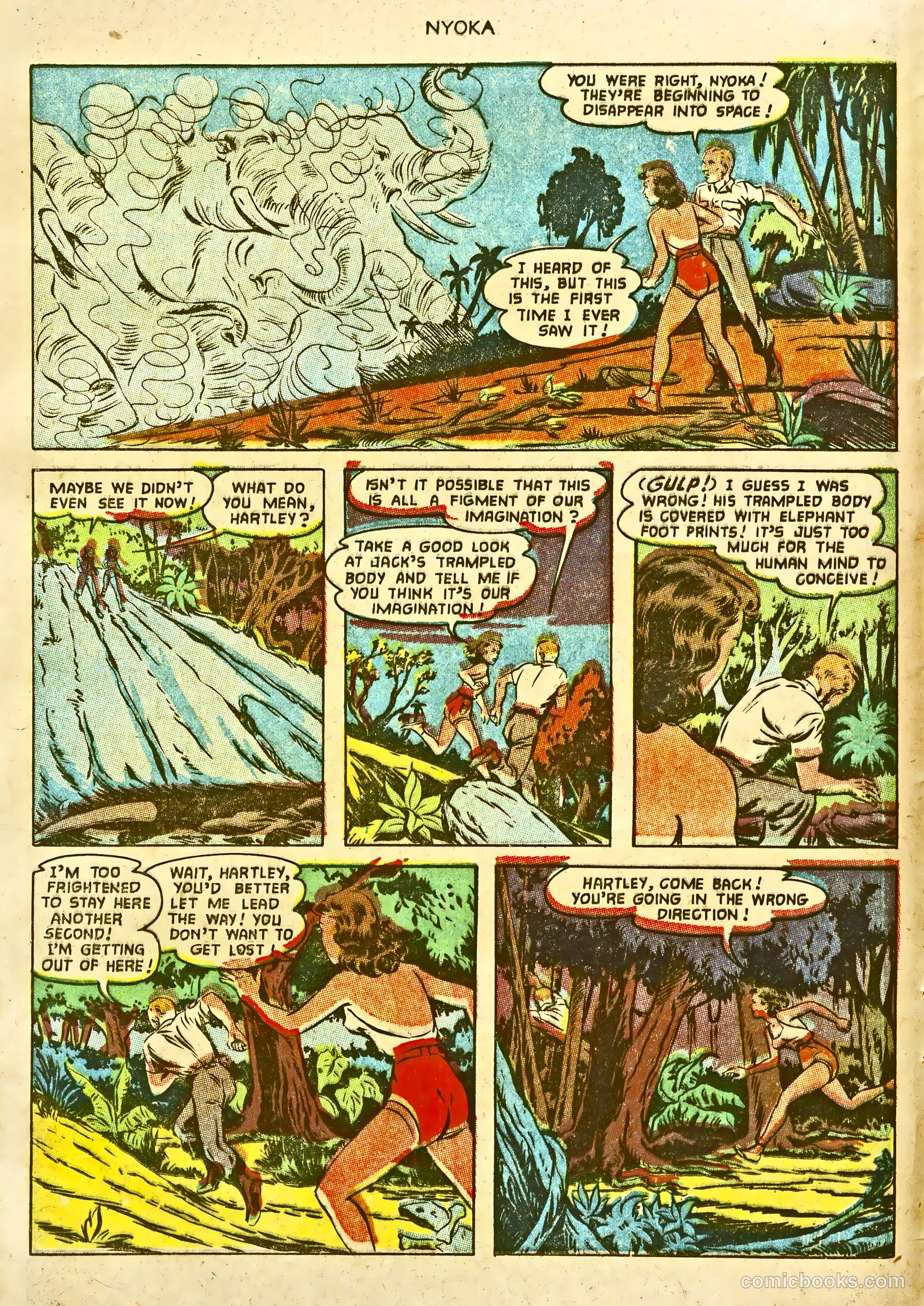Nyoka the Jungle Girl #77 — page 12 of 36