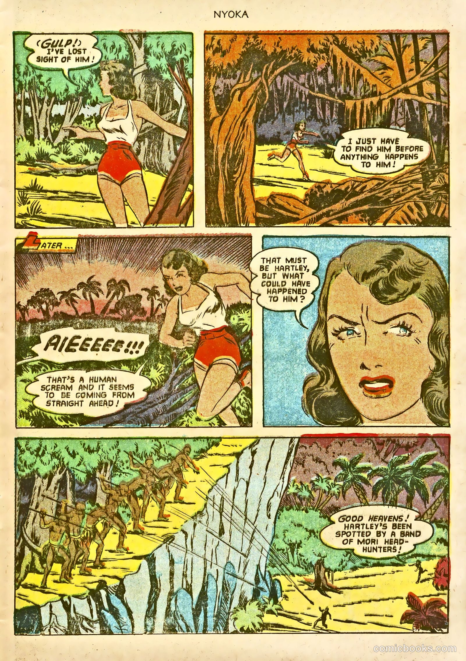 Nyoka the Jungle Girl #77 — page 13 of 36