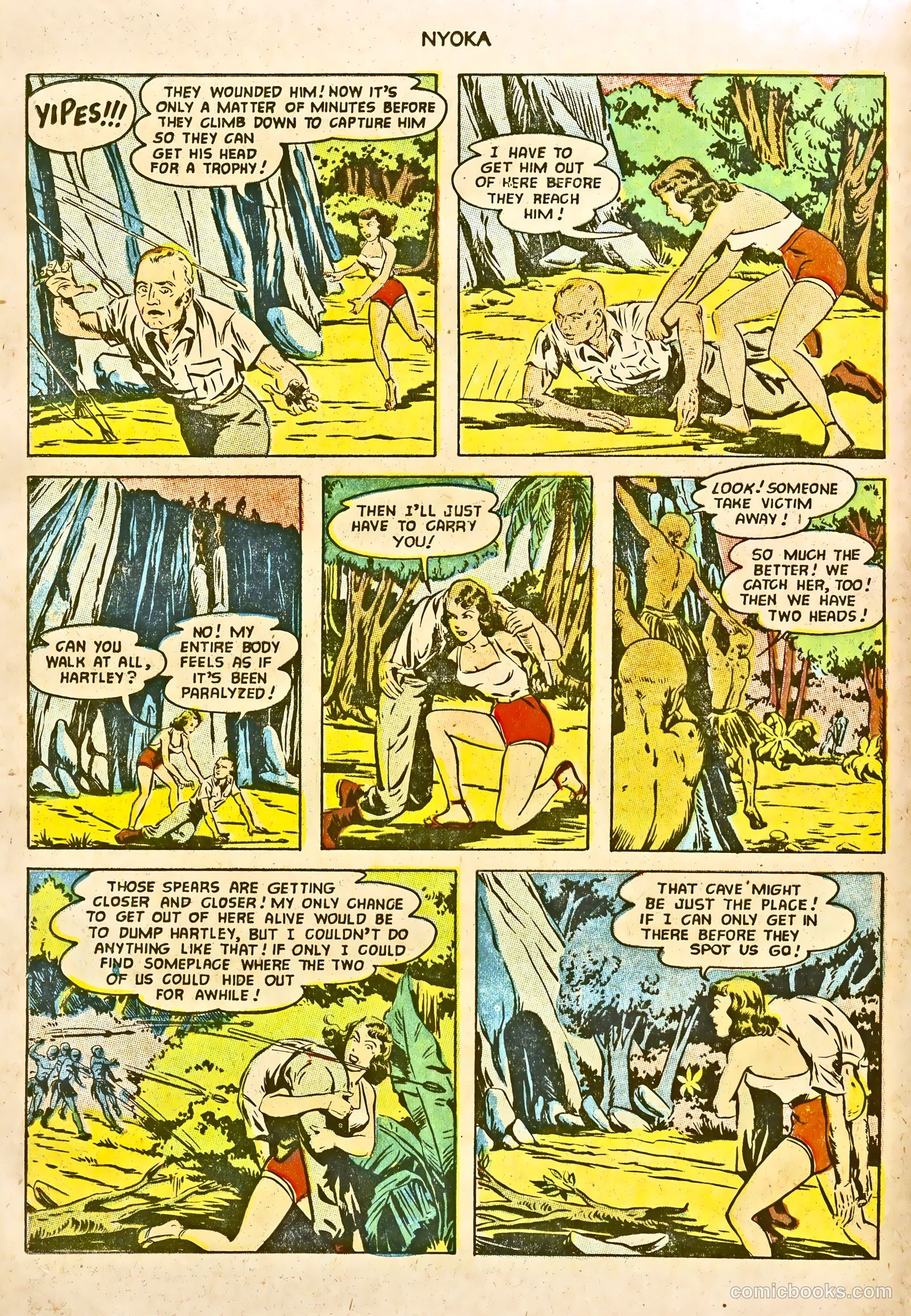 Nyoka the Jungle Girl #77 — page 14 of 36