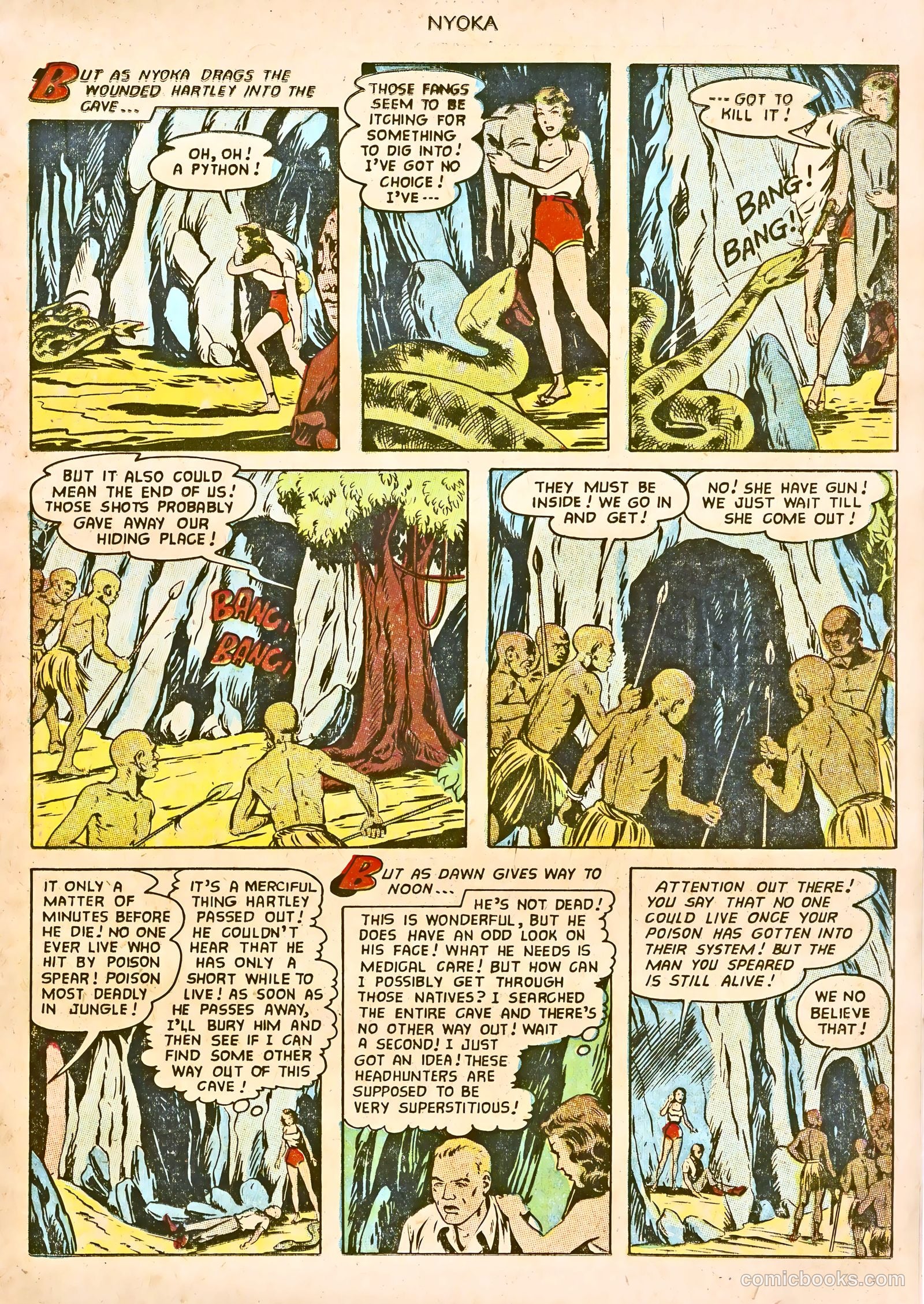 Nyoka the Jungle Girl #77 — page 15 of 36