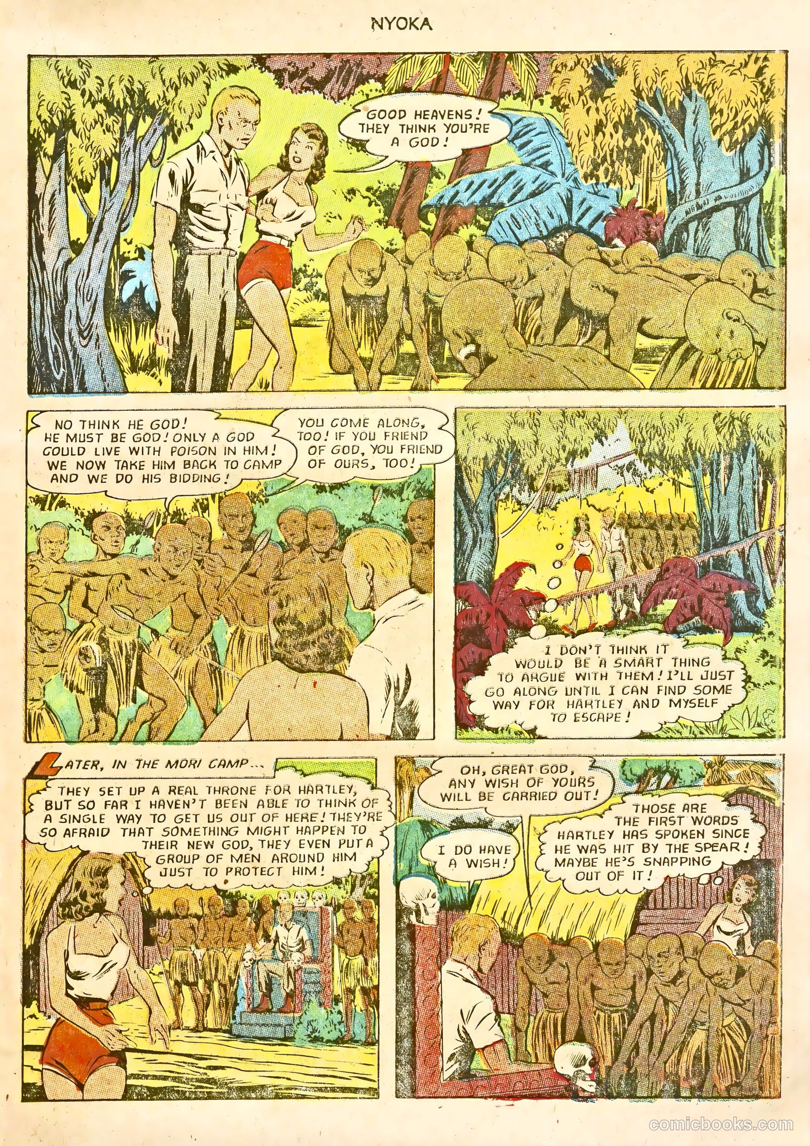 Nyoka the Jungle Girl #77 — page 19 of 36