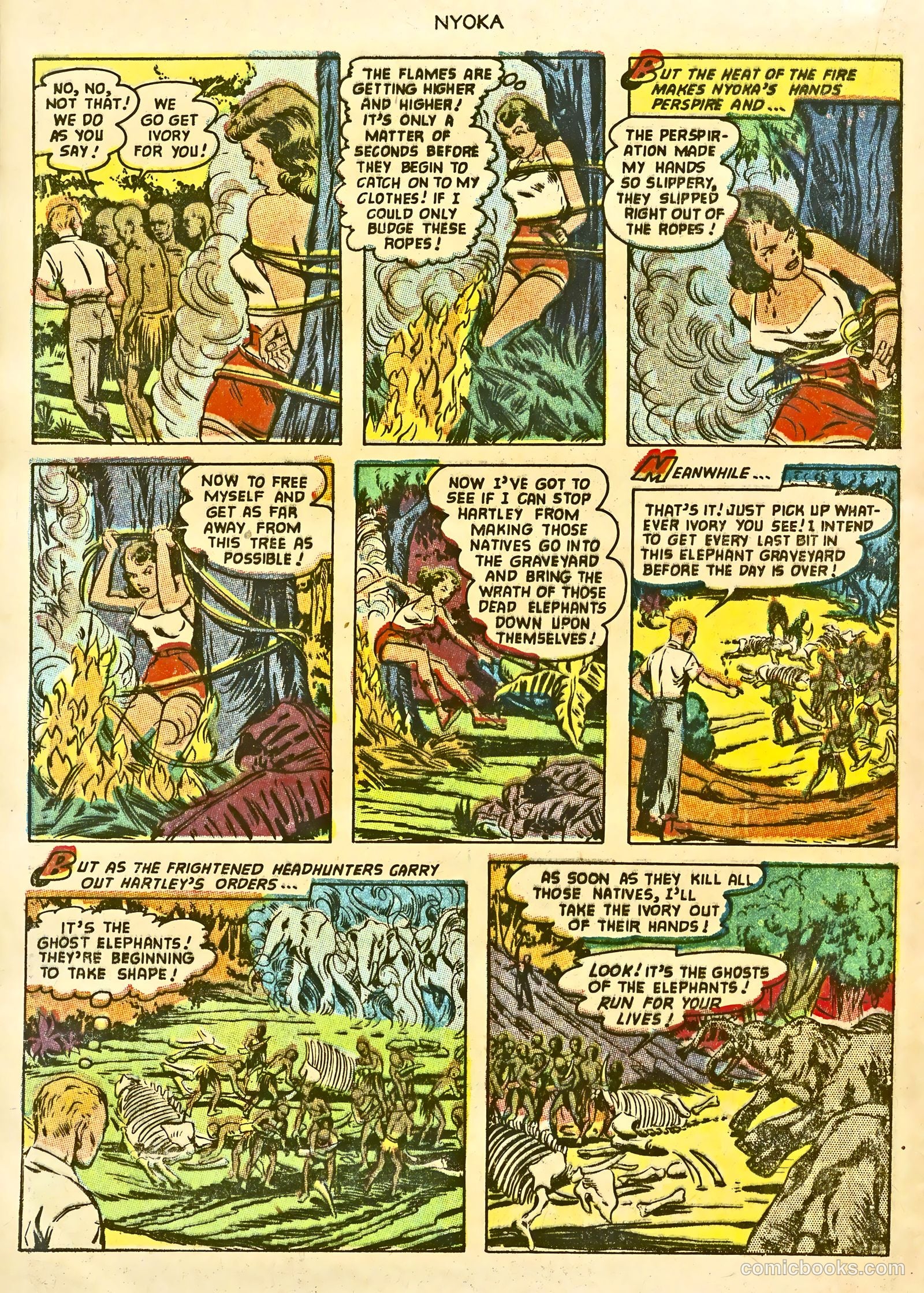 Nyoka the Jungle Girl #77 — page 24 of 36