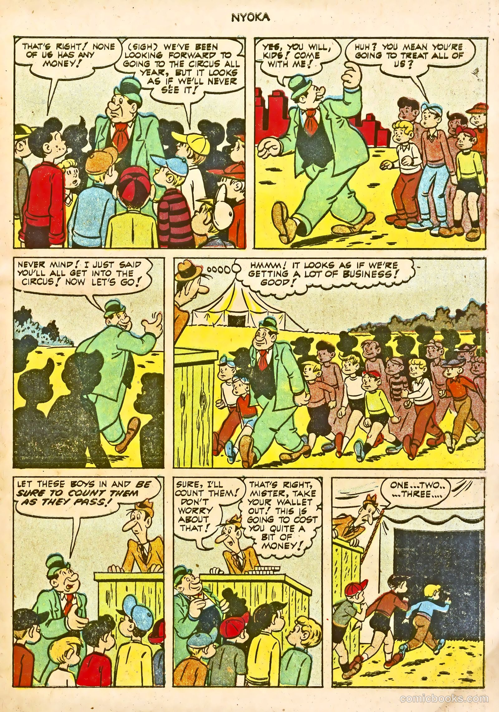 Nyoka the Jungle Girl #77 — page 27 of 36