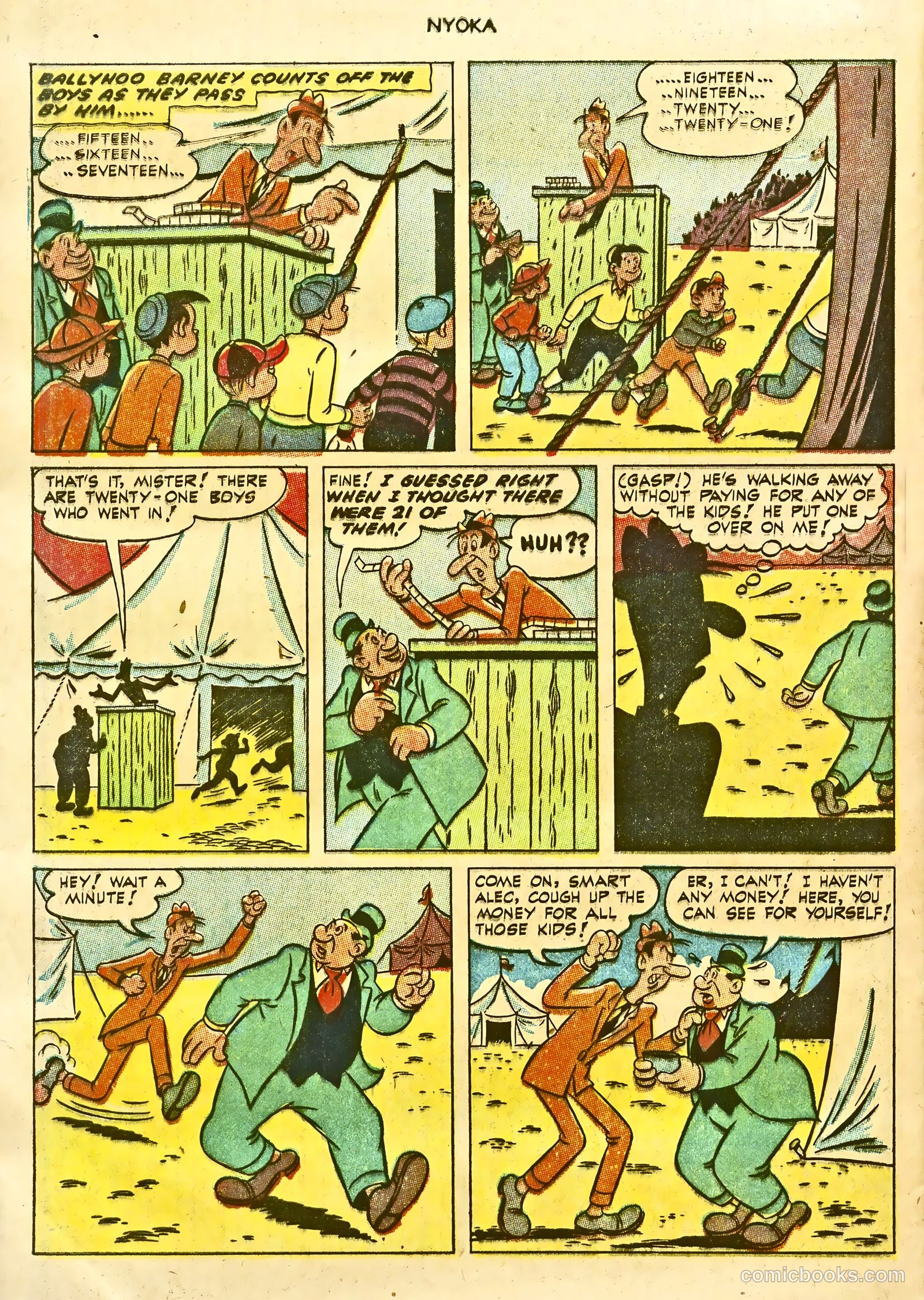 Nyoka the Jungle Girl #77 — page 28 of 36