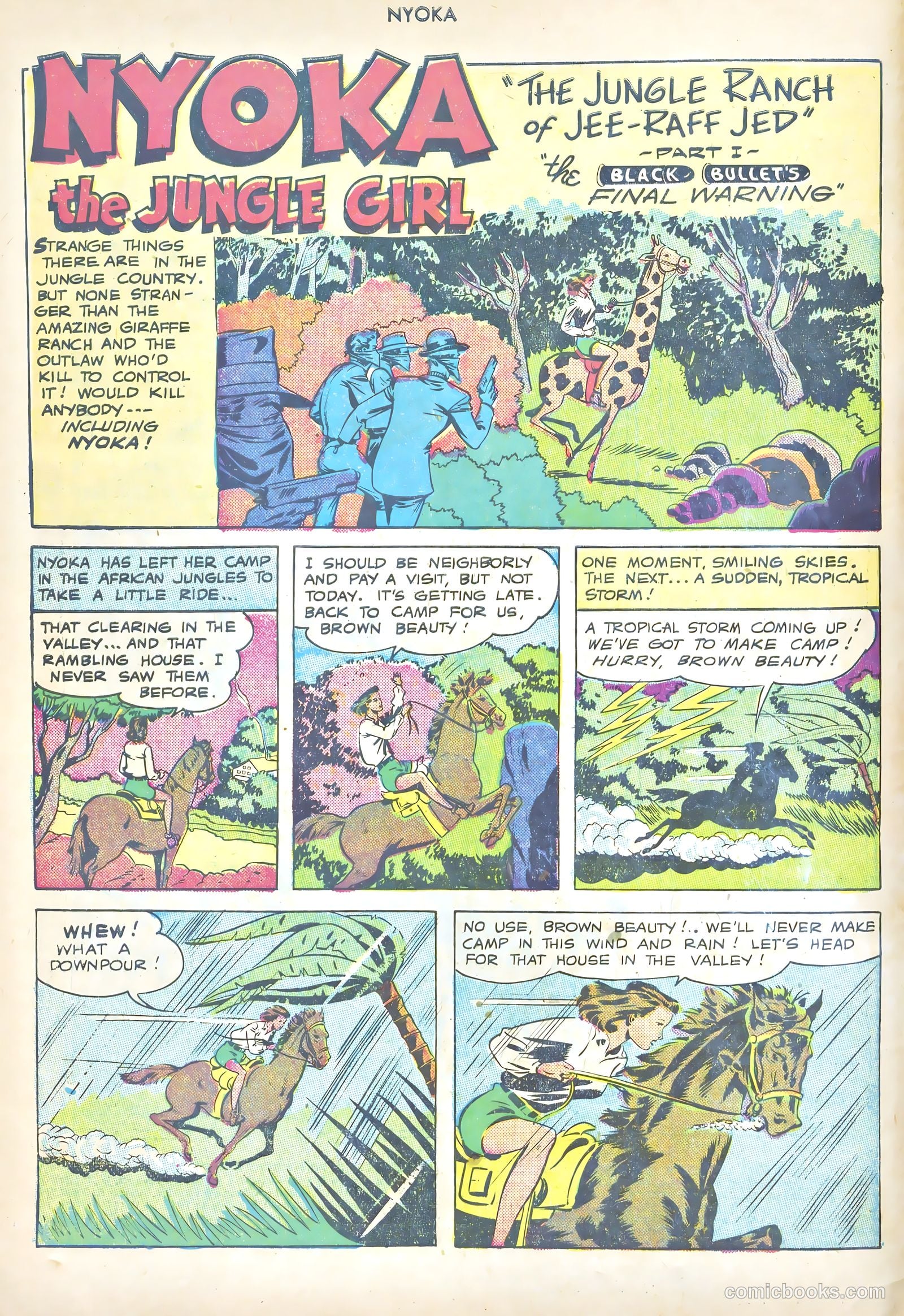 Nyoka the Jungle Girl #8 — page 4 of 53