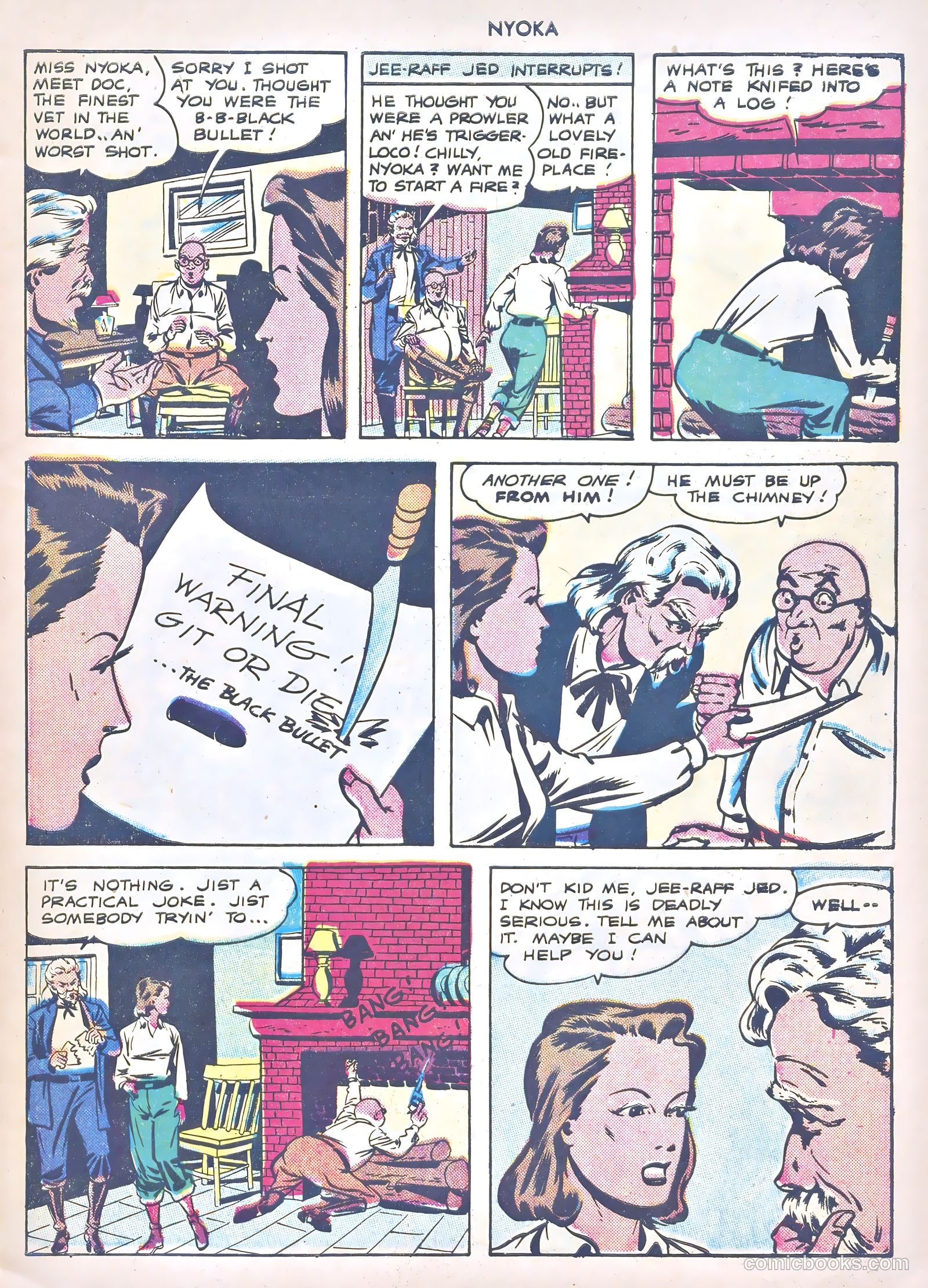 Nyoka the Jungle Girl #8 — page 7 of 53