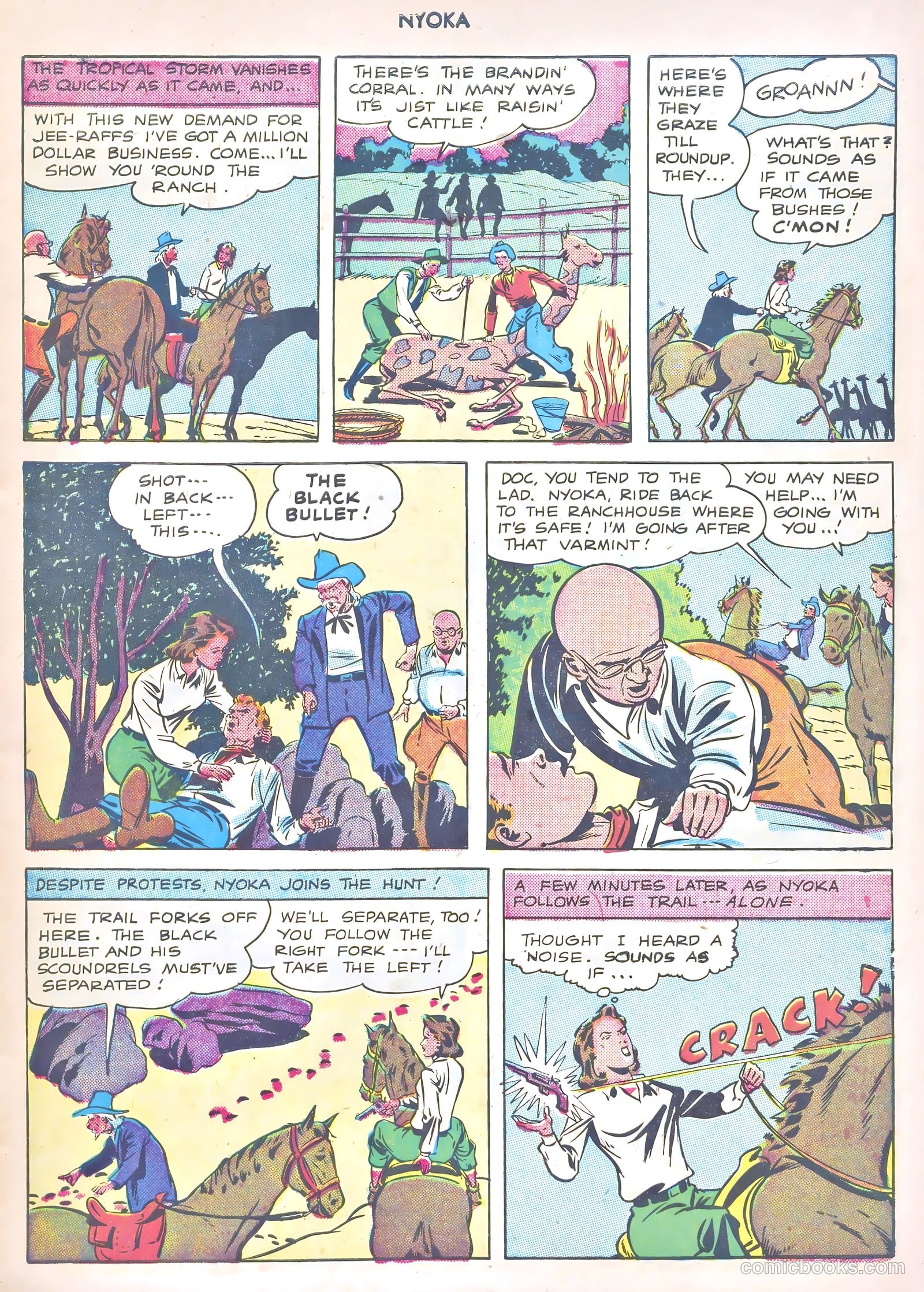 Nyoka the Jungle Girl #8 — page 9 of 53