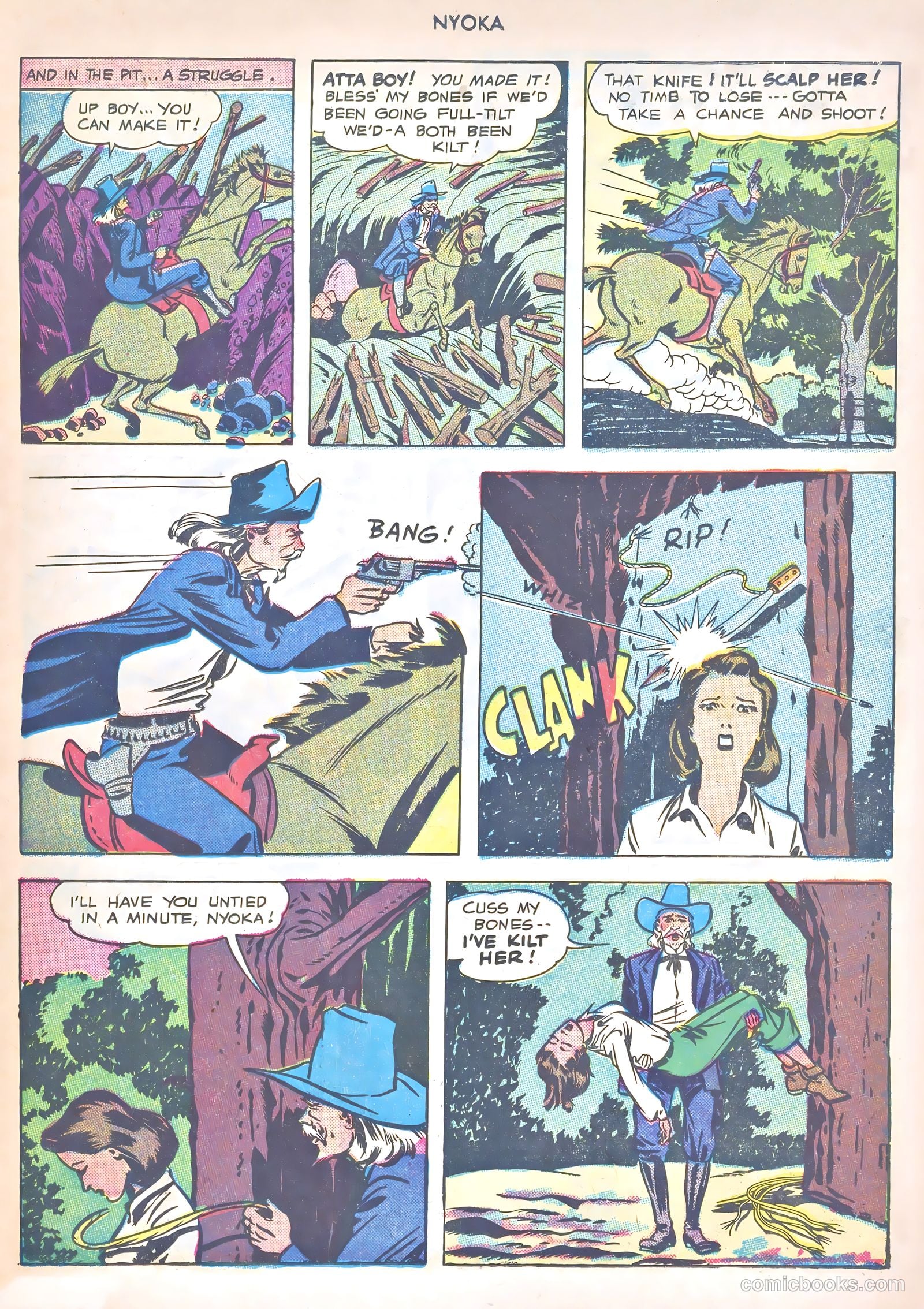 Nyoka the Jungle Girl #8 — page 17 of 53