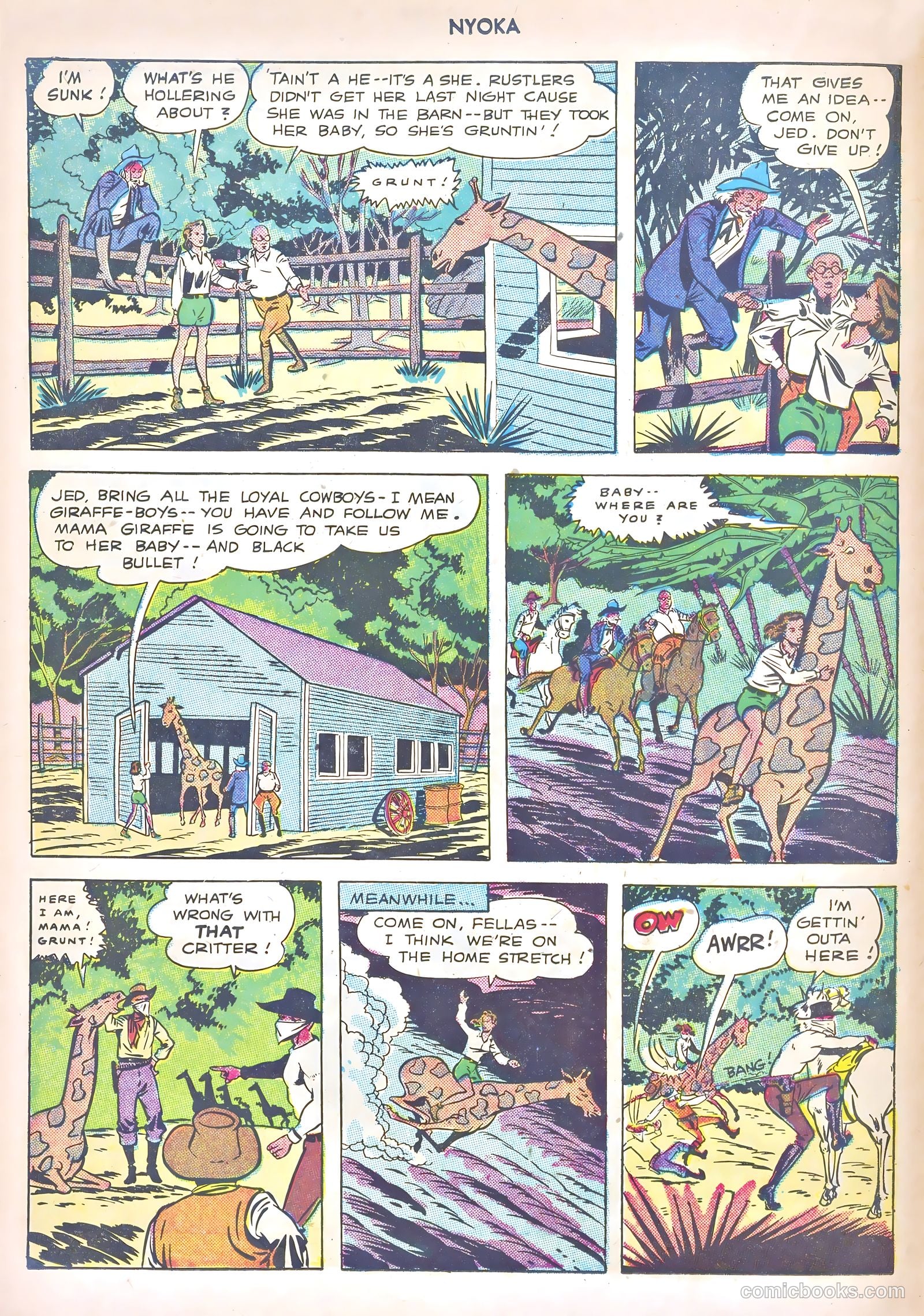Nyoka the Jungle Girl #8 — page 20 of 53