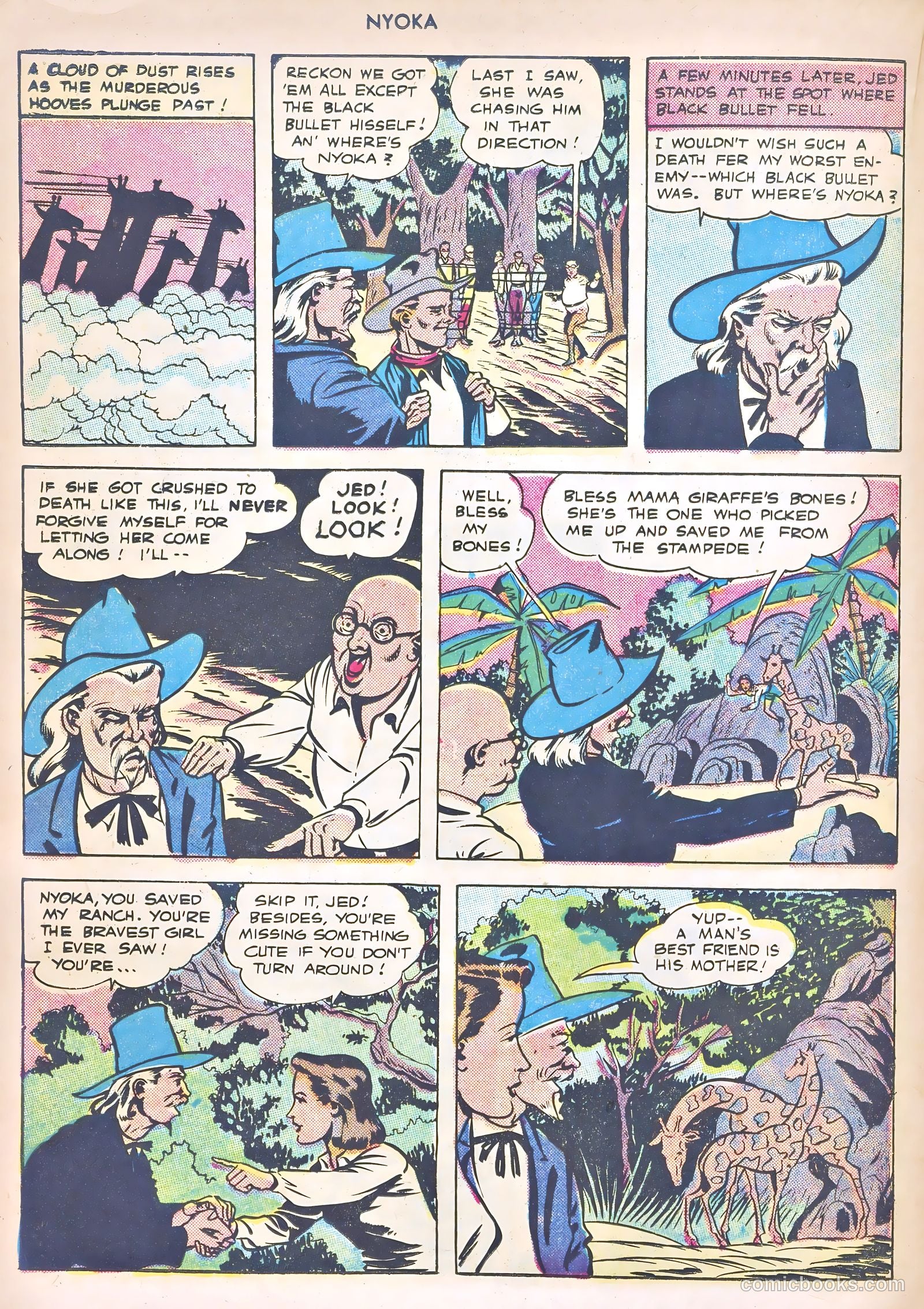 Nyoka the Jungle Girl #8 — page 22 of 53