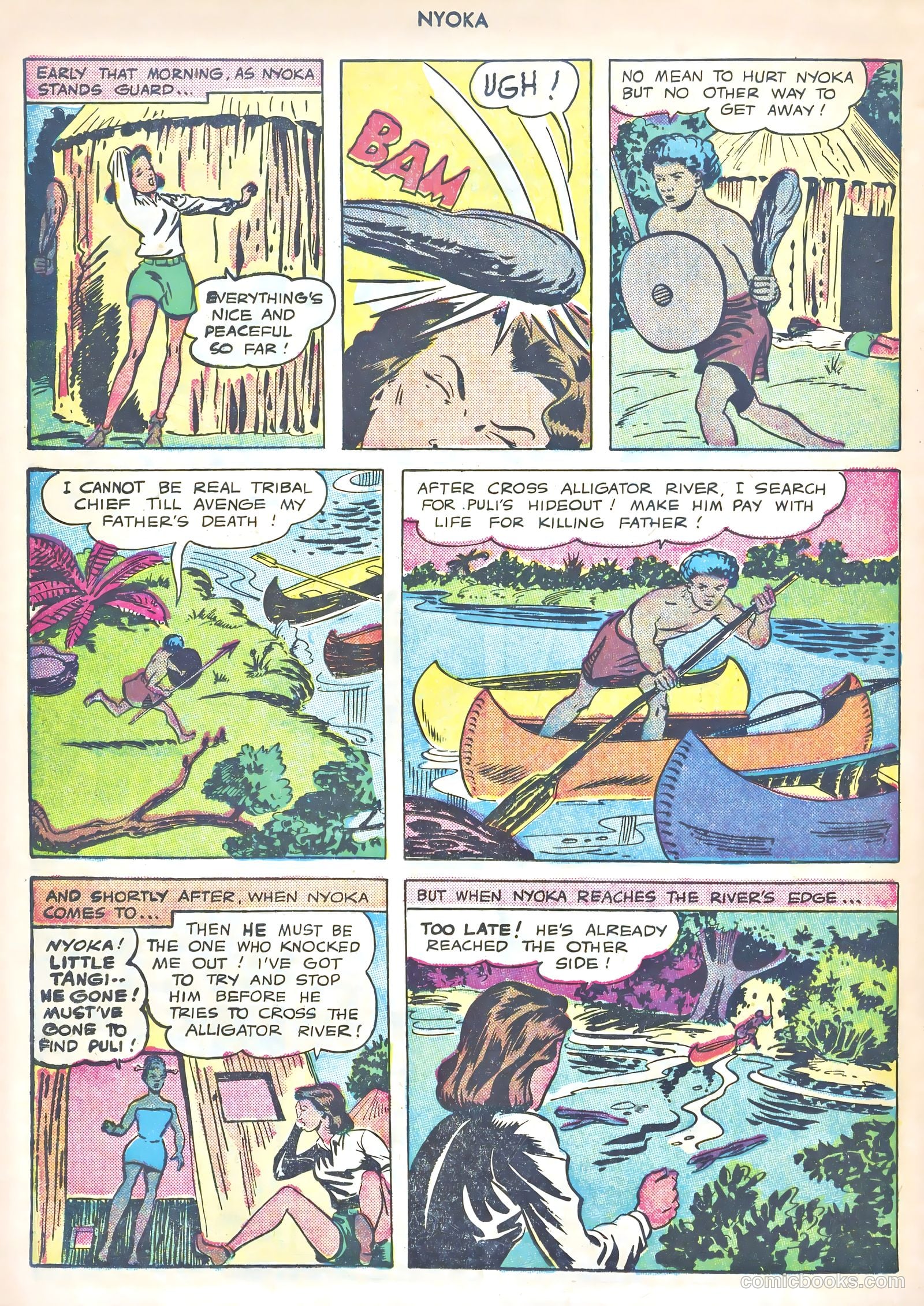 Nyoka the Jungle Girl #8 — page 28 of 53