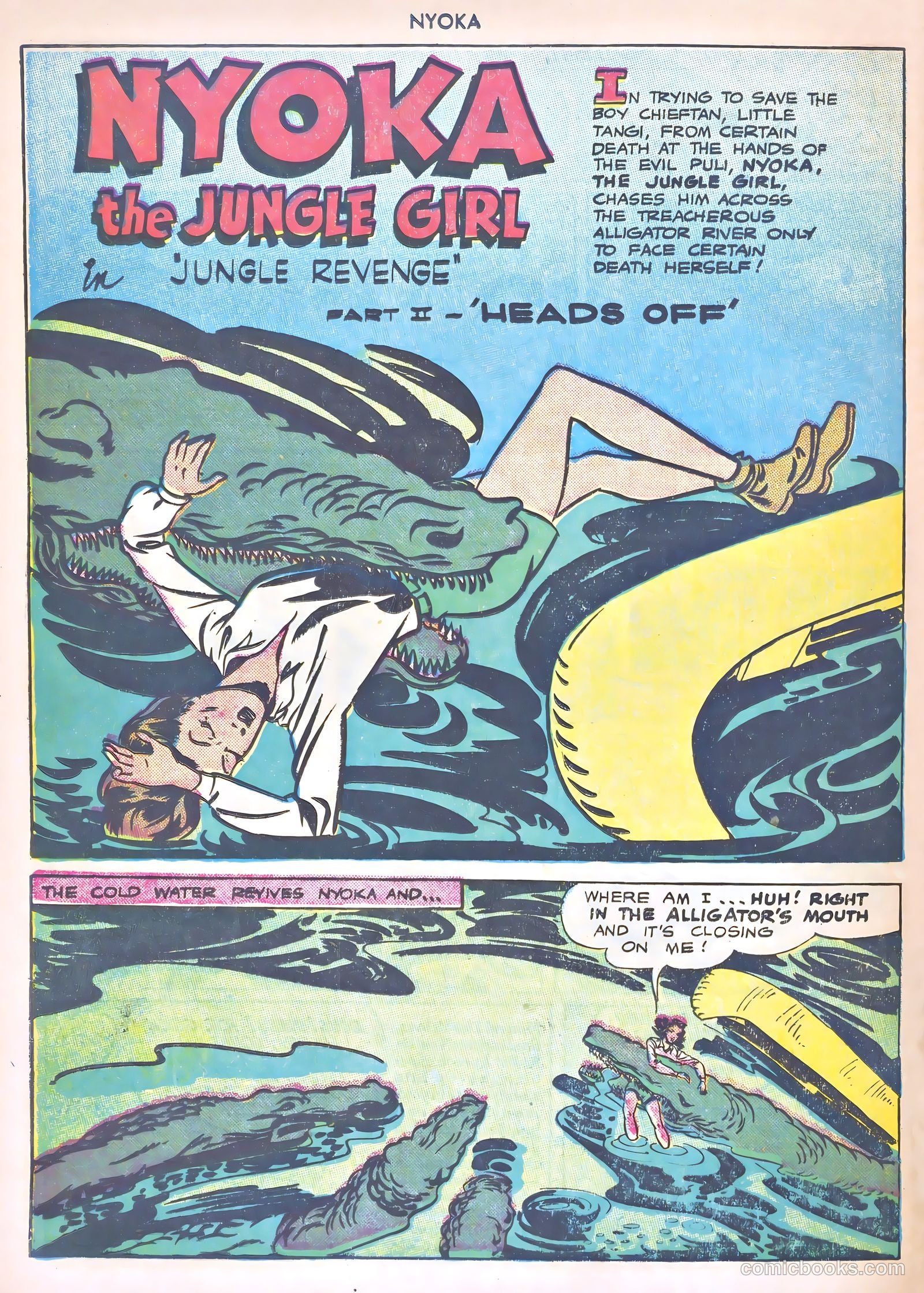 Nyoka the Jungle Girl #8 — page 34 of 53