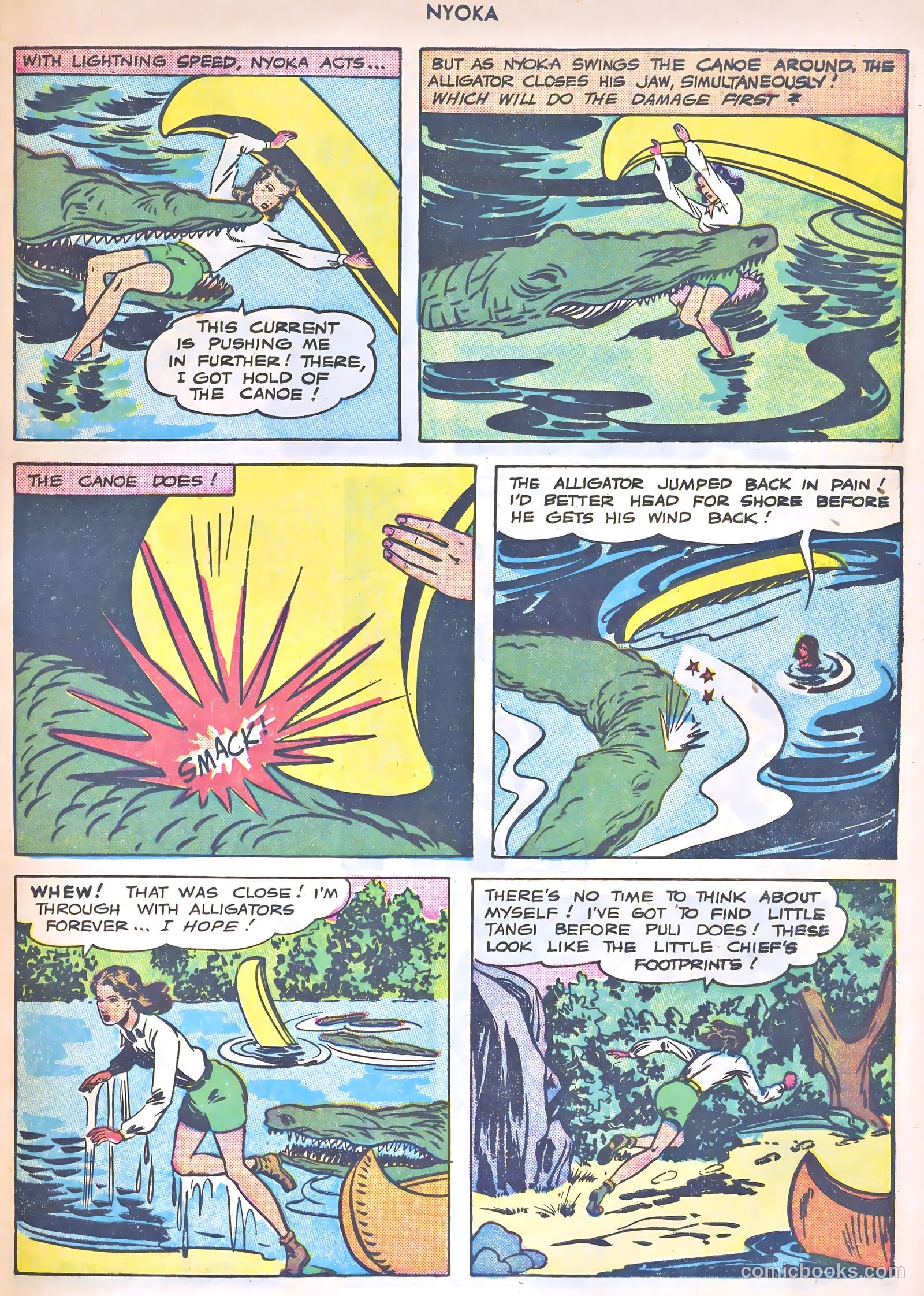 Nyoka the Jungle Girl #8 — page 35 of 53