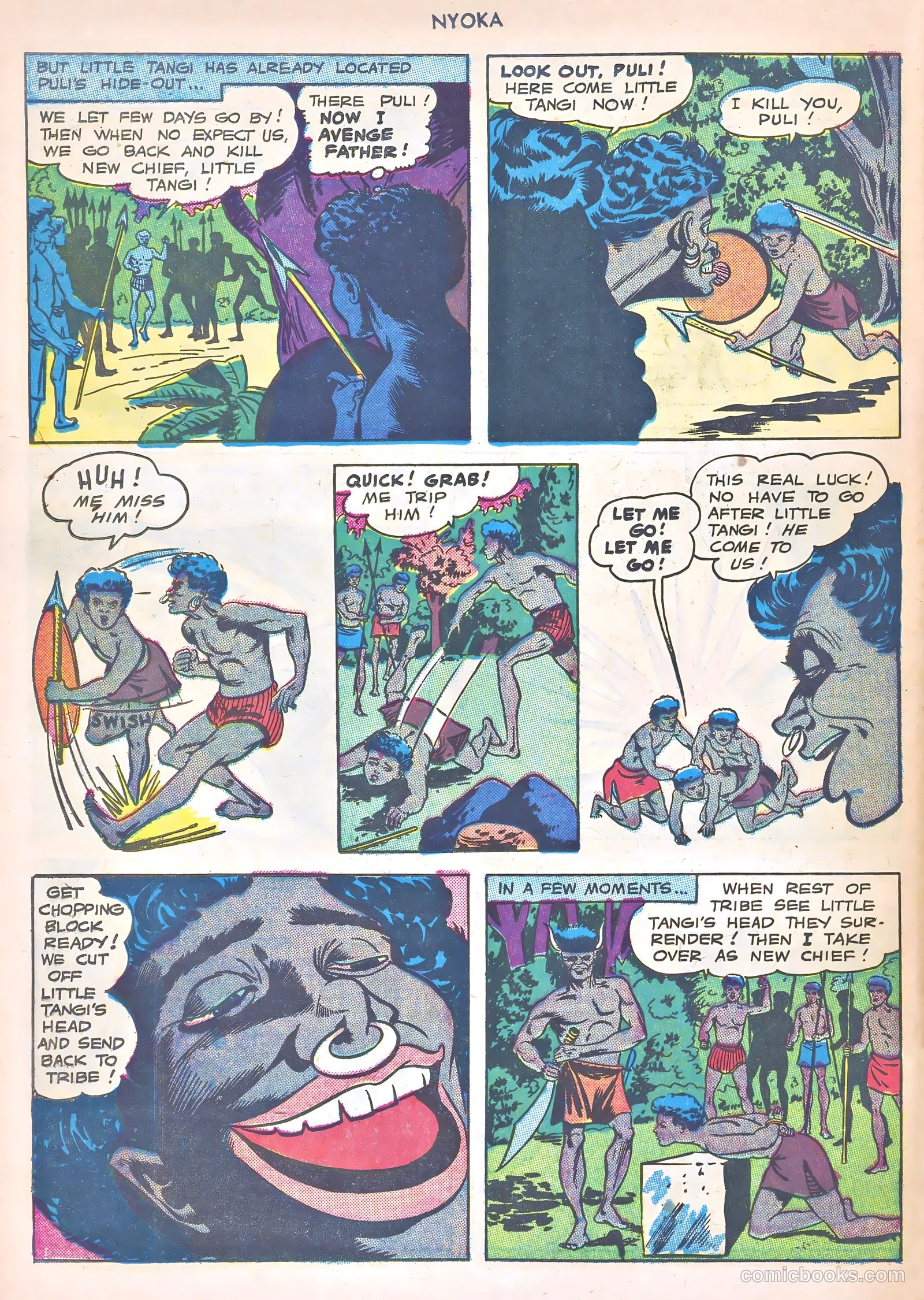 Nyoka the Jungle Girl #8 — page 36 of 53