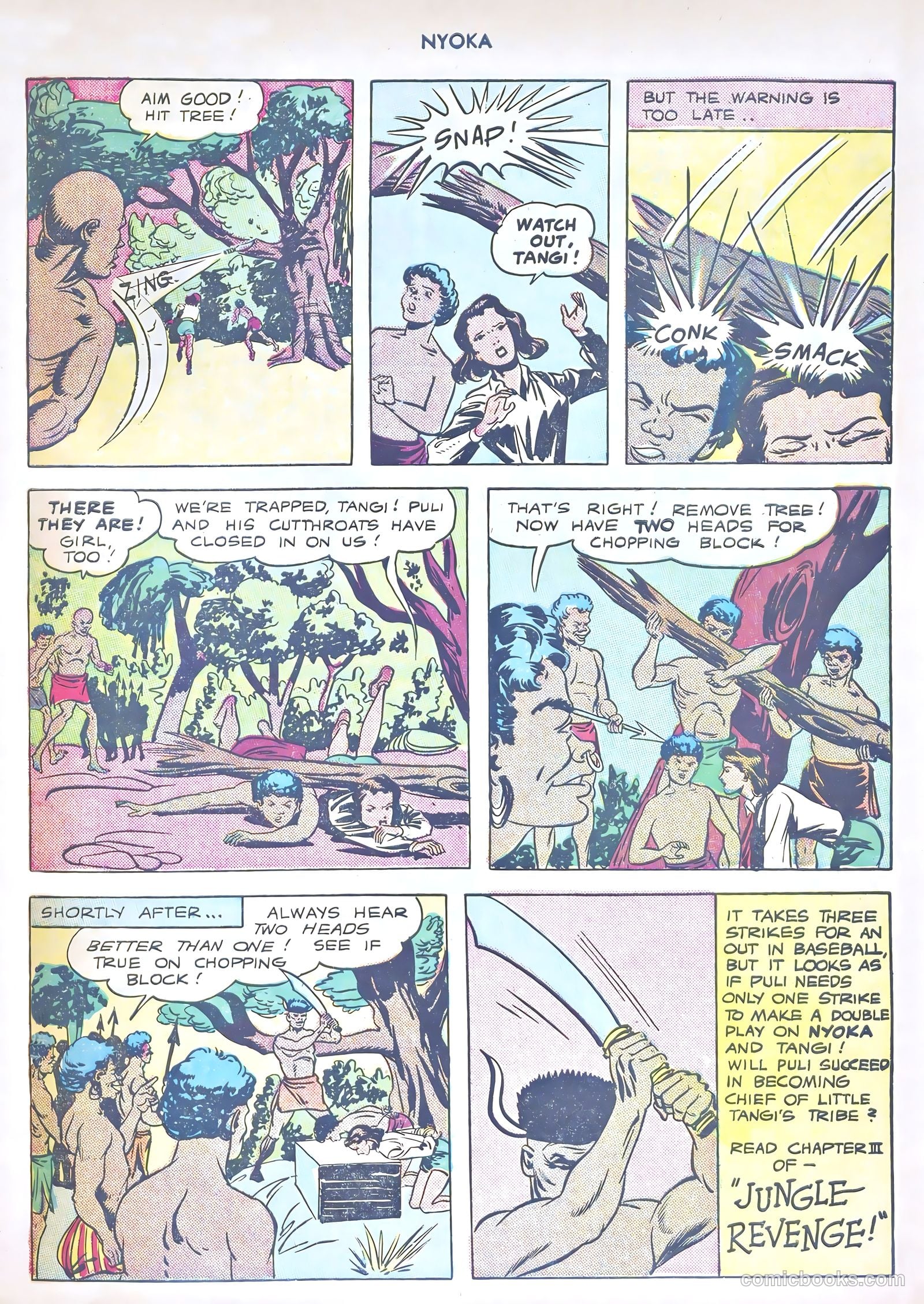 Nyoka the Jungle Girl #8 — page 39 of 53