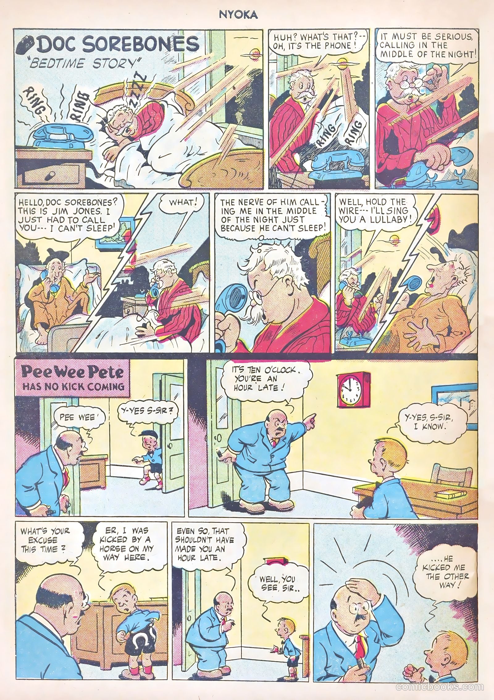 Nyoka the Jungle Girl #8 — page 40 of 53