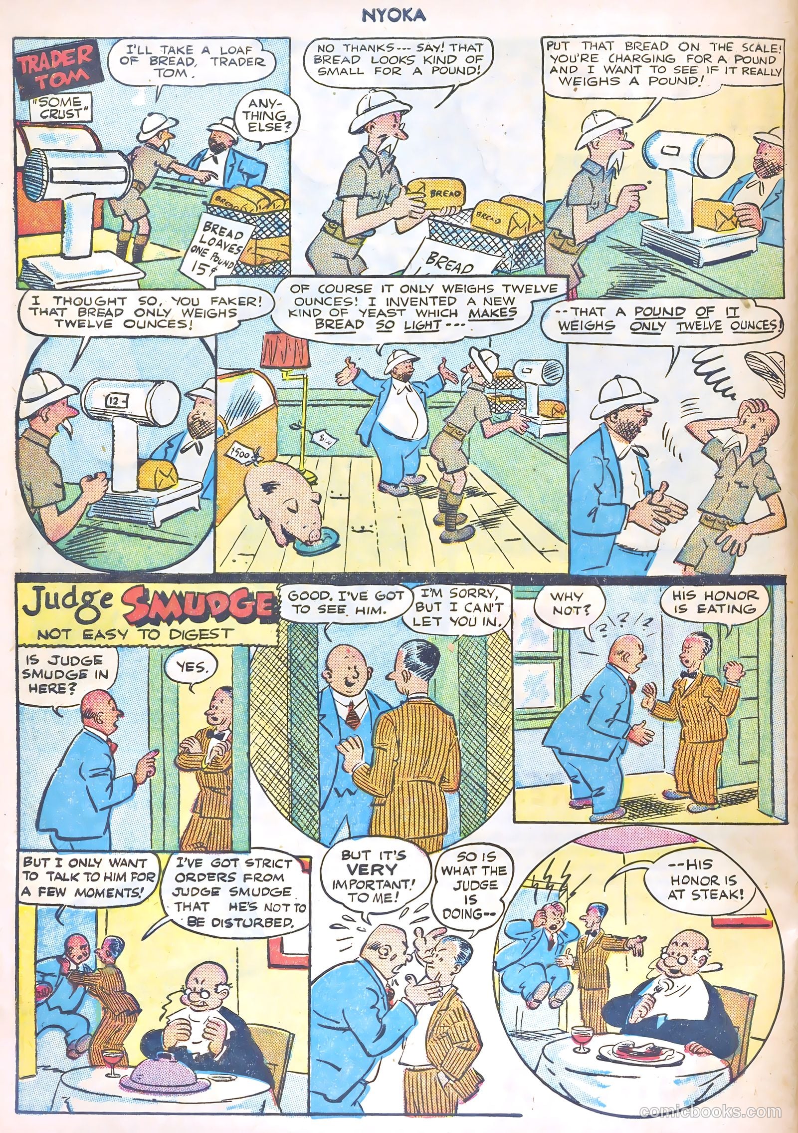 Nyoka the Jungle Girl #8 — page 42 of 53