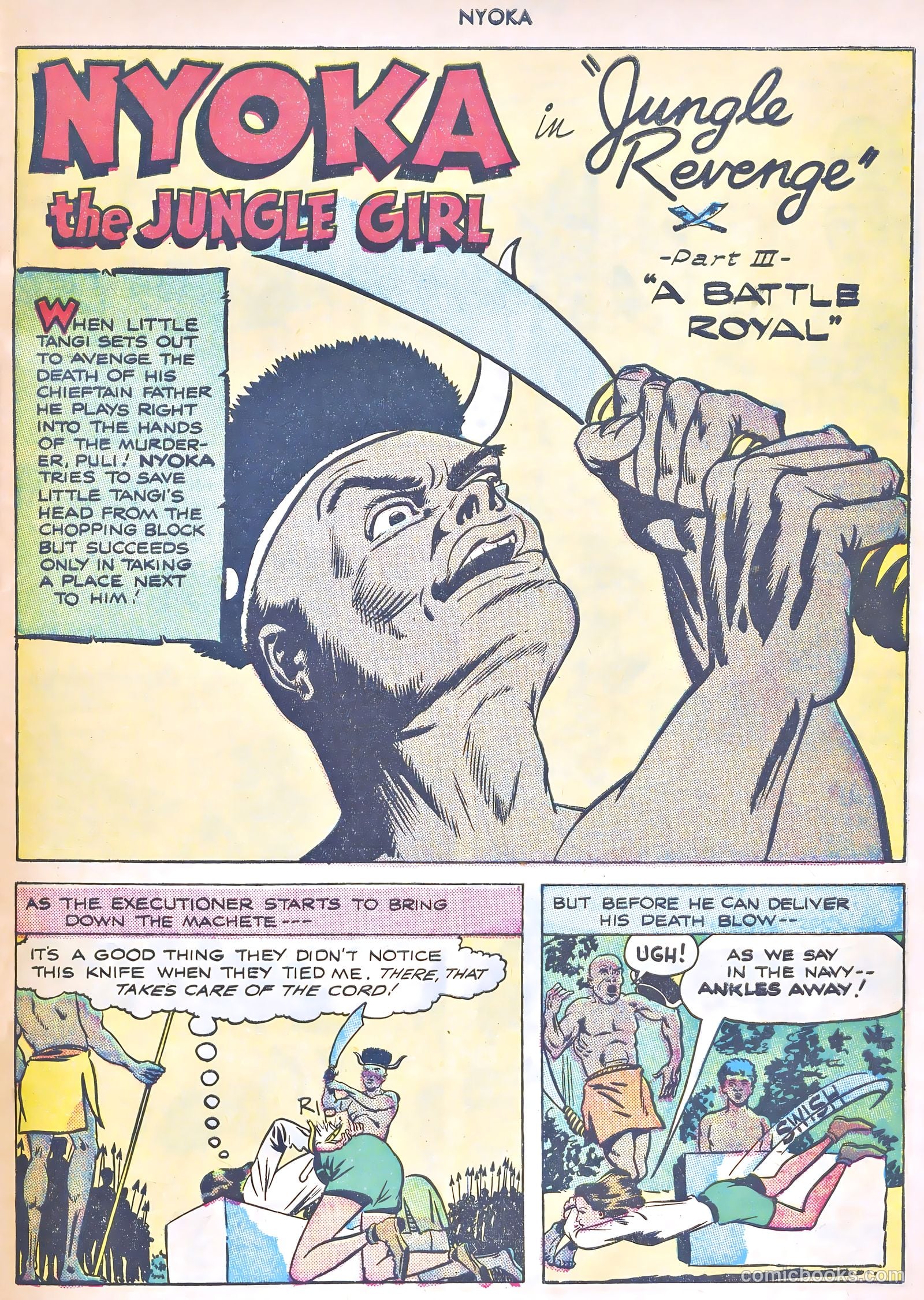 Nyoka the Jungle Girl #8 — page 43 of 53
