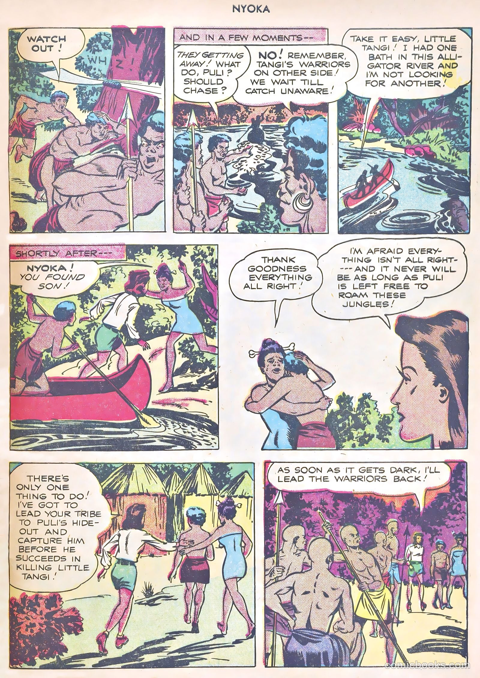 Nyoka the Jungle Girl #8 — page 45 of 53