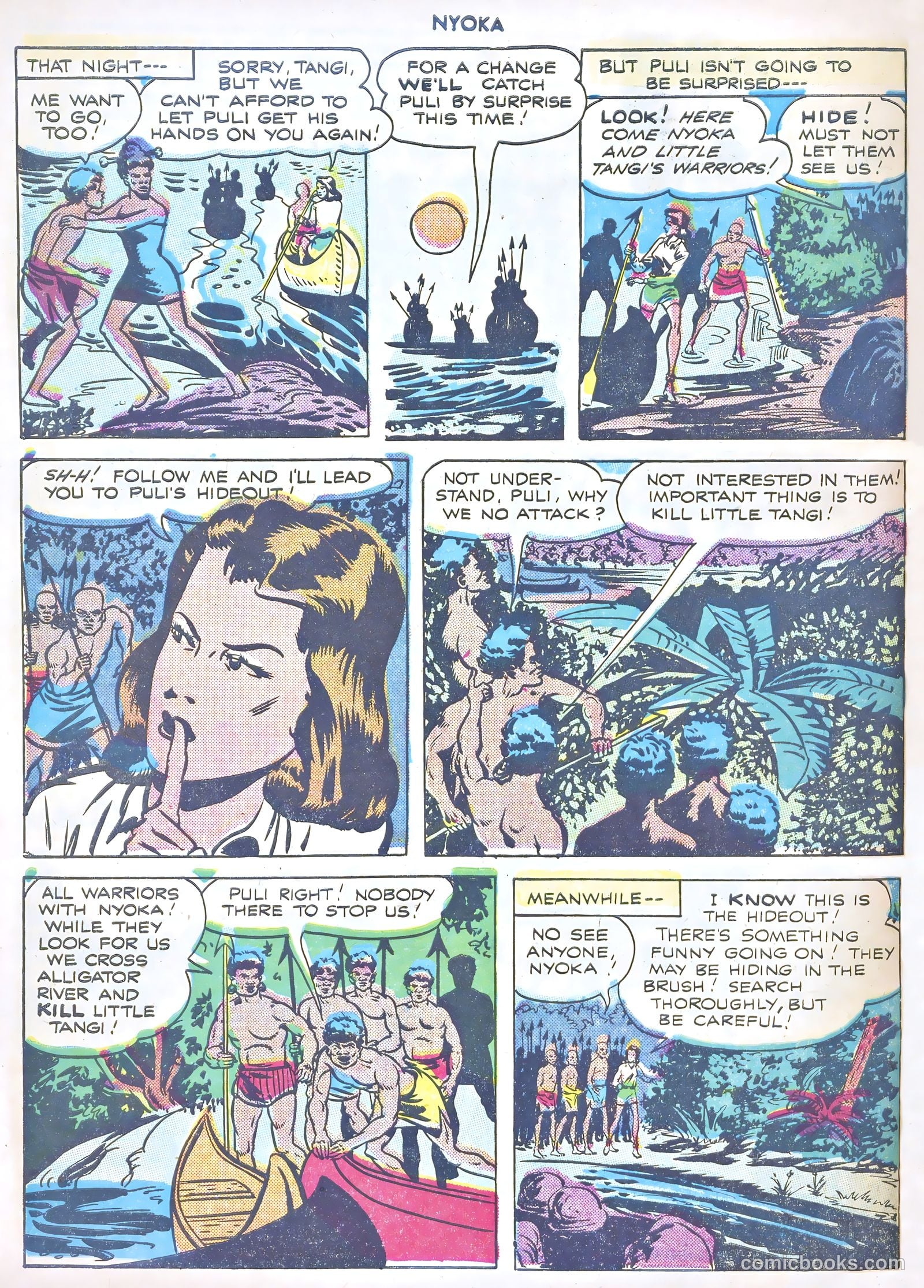 Nyoka the Jungle Girl #8 — page 46 of 53