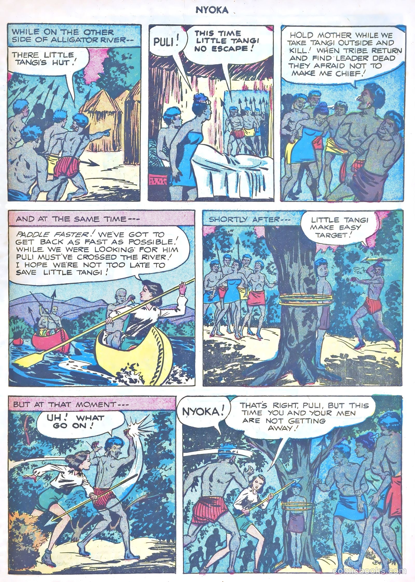 Nyoka the Jungle Girl #8 — page 47 of 53