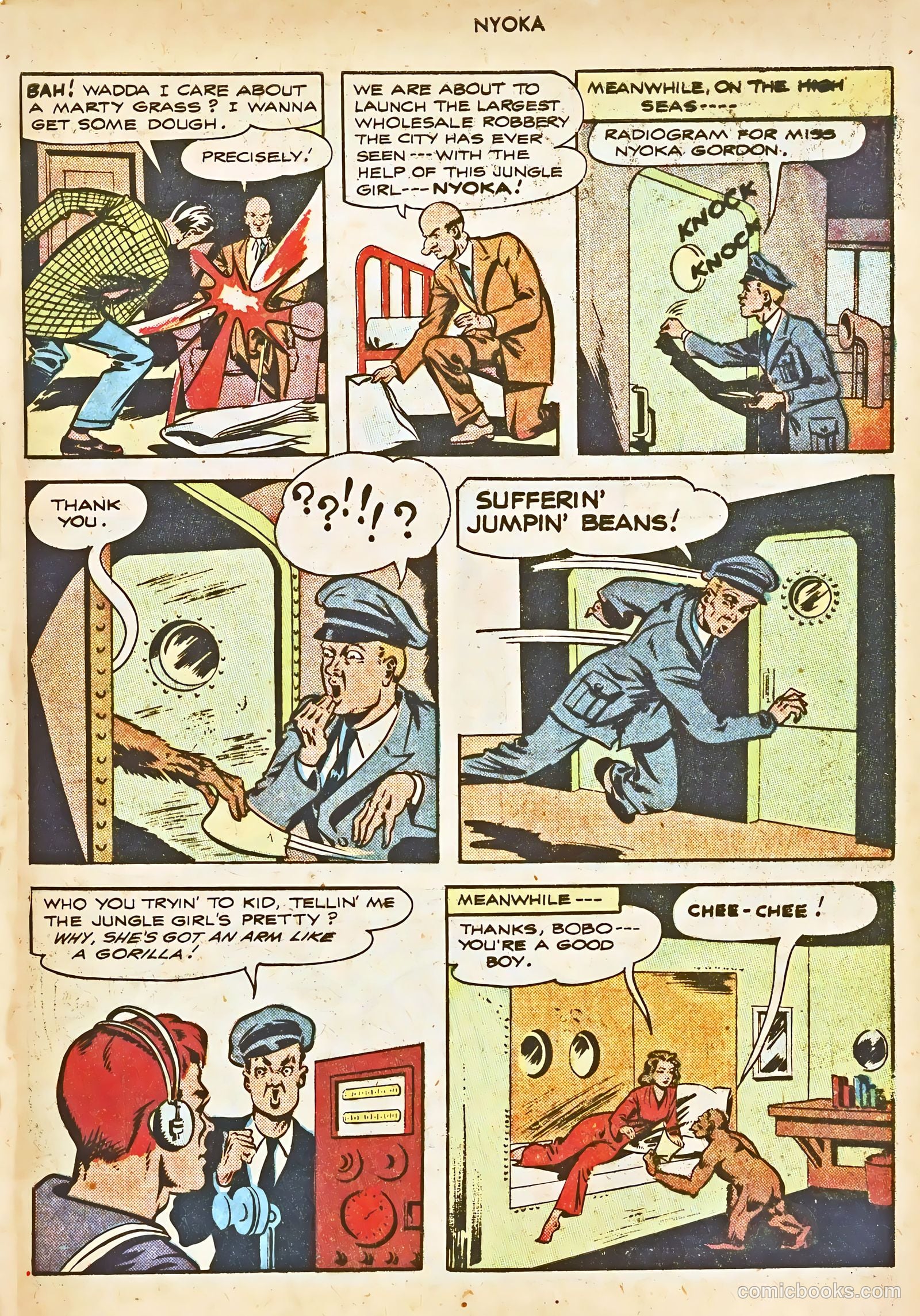Nyoka the Jungle Girl #9 — page 5 of 52