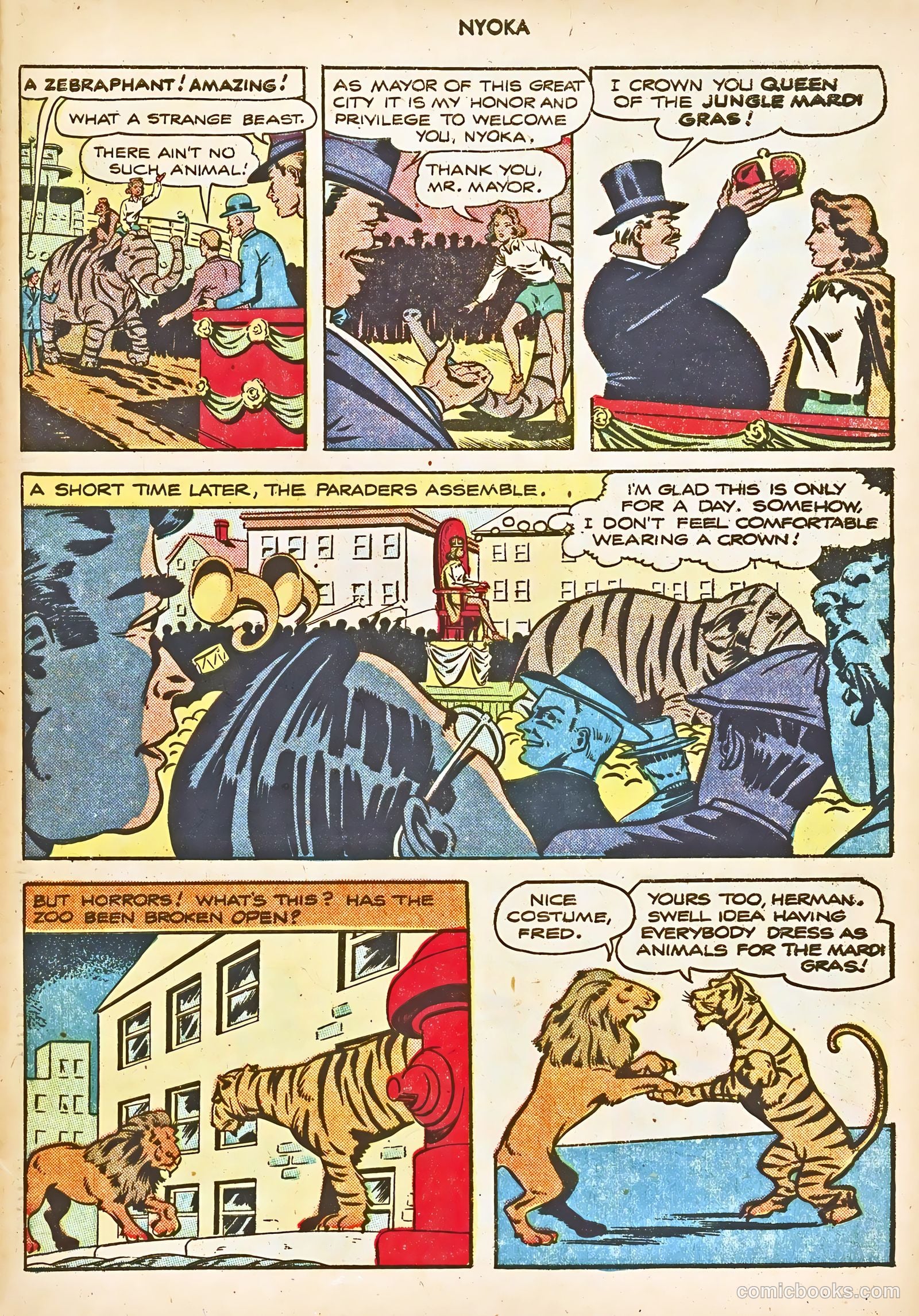 Nyoka the Jungle Girl #9 — page 7 of 52