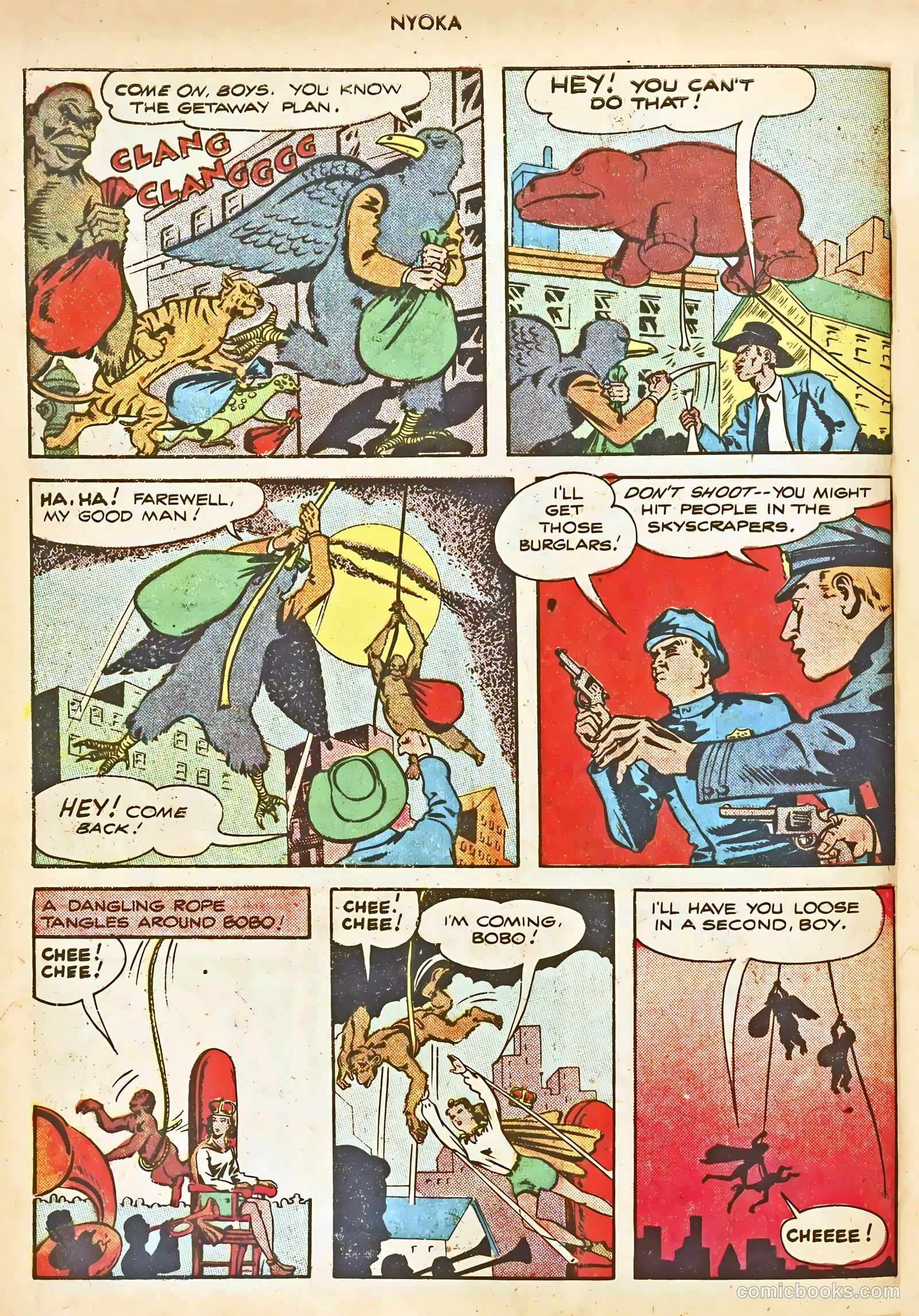 Nyoka the Jungle Girl #9 — page 10 of 52