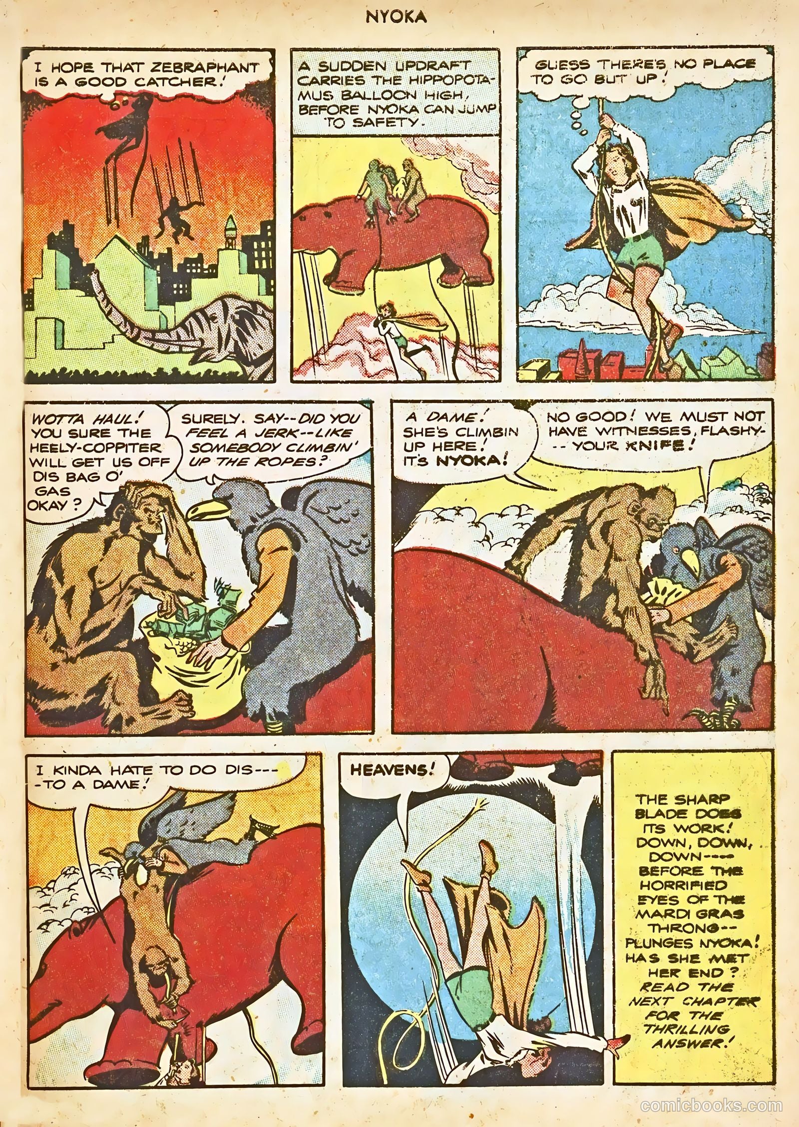 Nyoka the Jungle Girl #9 — page 11 of 52