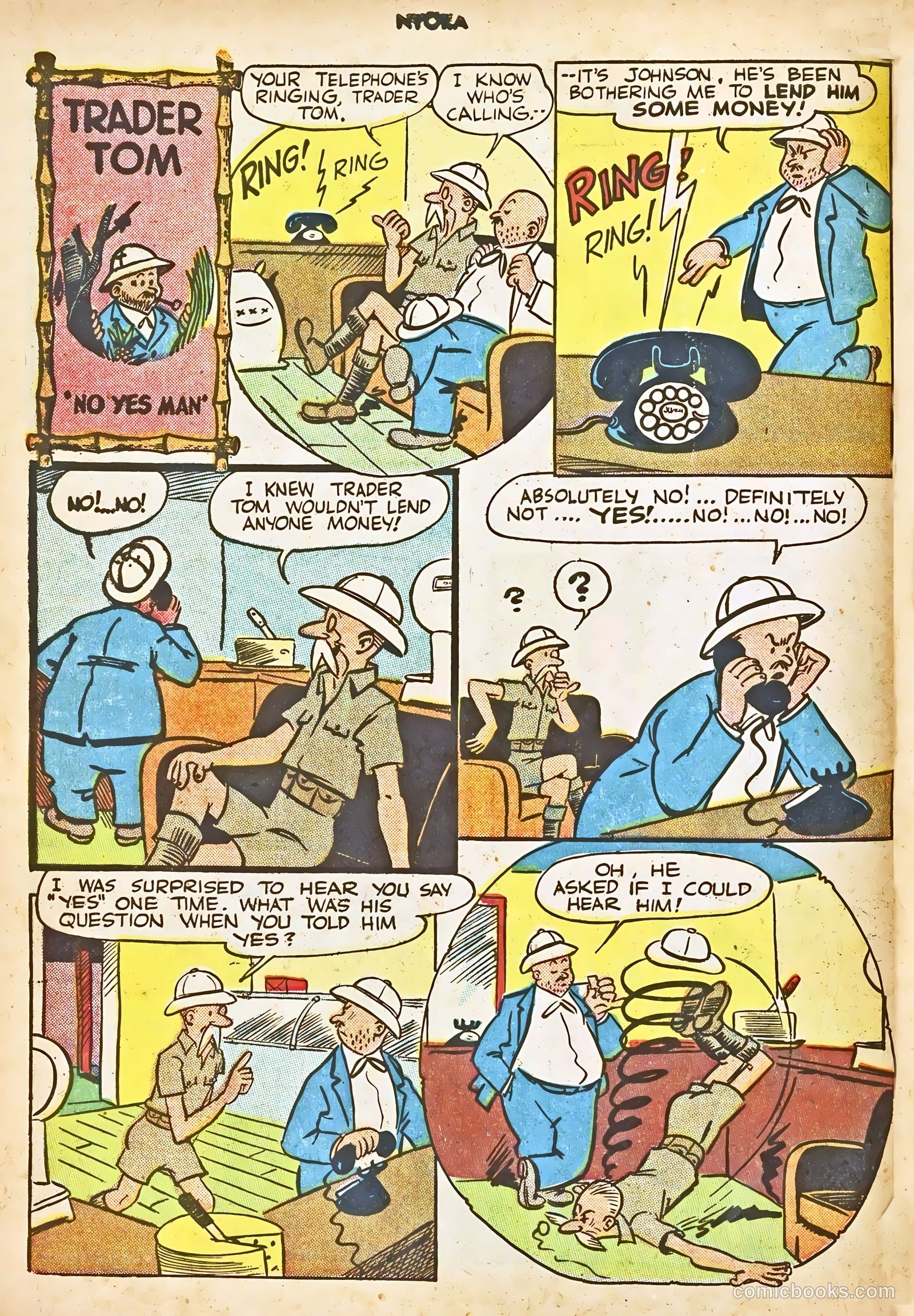 Nyoka the Jungle Girl #9 — page 12 of 52